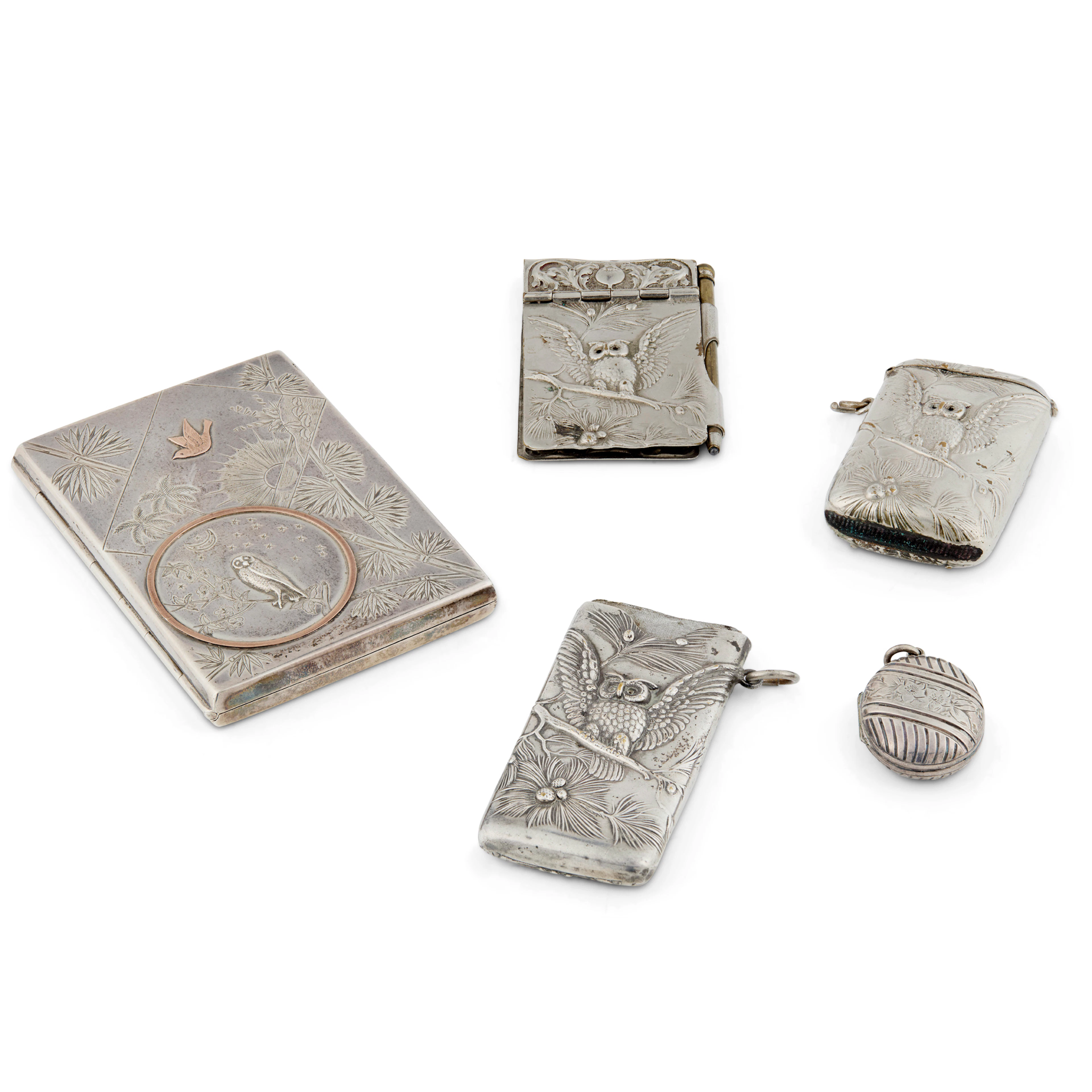A VICTORIAN CIGARETTE CASE