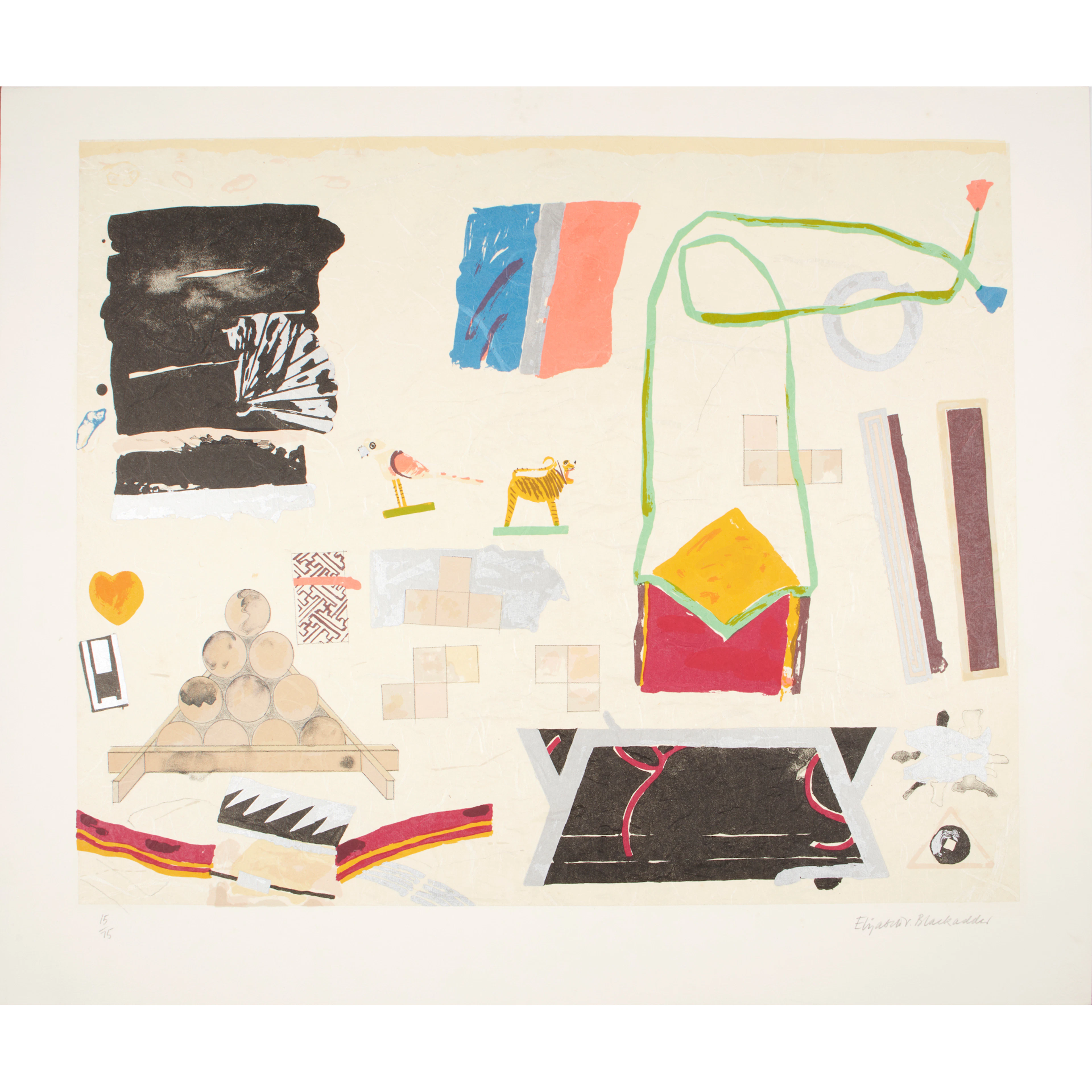 DAME ELIZABETH BLACKADDER O.B.E., R.A., R.S.A., R.S.W., R.G.I., D.Litt