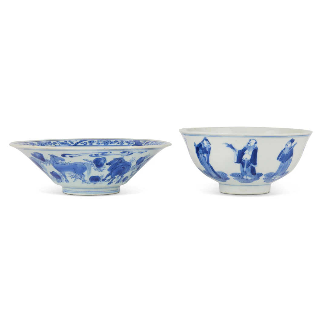 [COLLECTION OF THE LATE ROBERT STEEDMAN AND MARTHA HAMILTON] TWO CHINESE