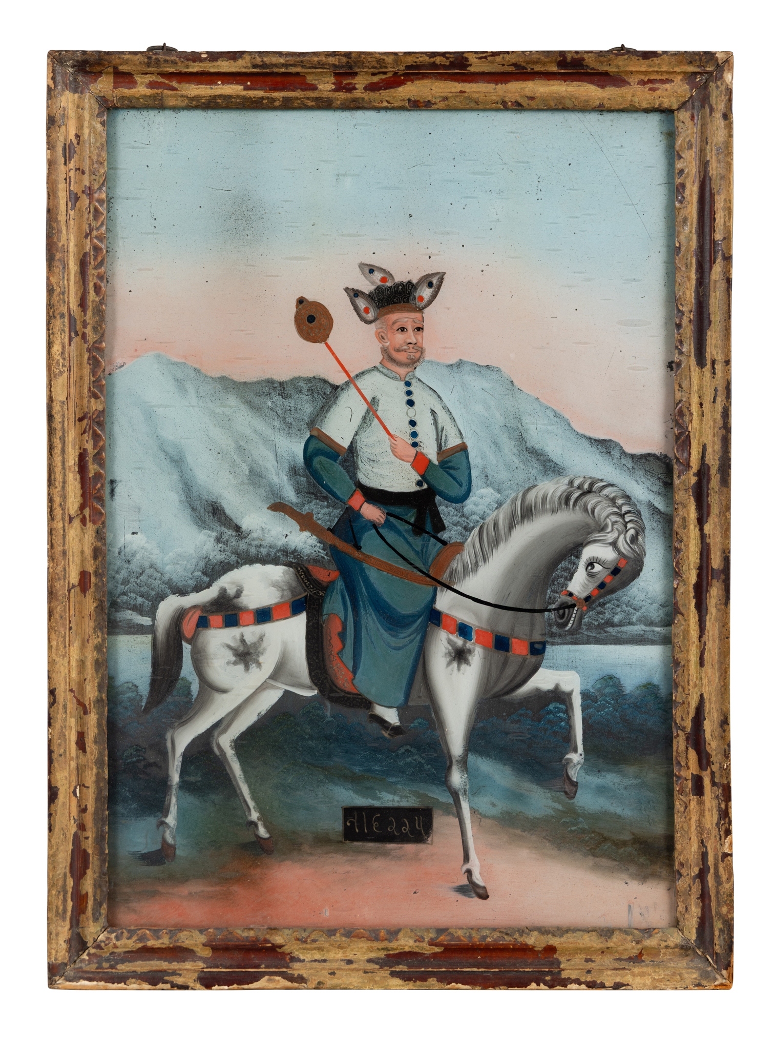 A NOBLEMAN ON HORSEBACK