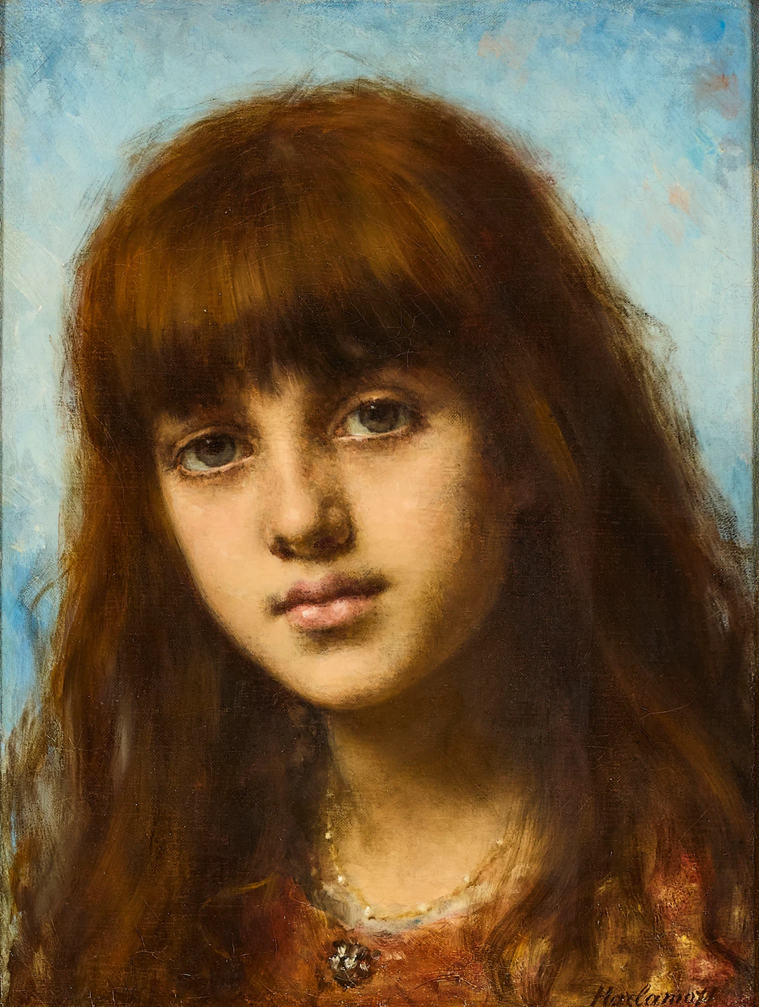 ALEXEI ALEXEIWITSCH HARLAMOFF (RUSSIAN 1849-1905)