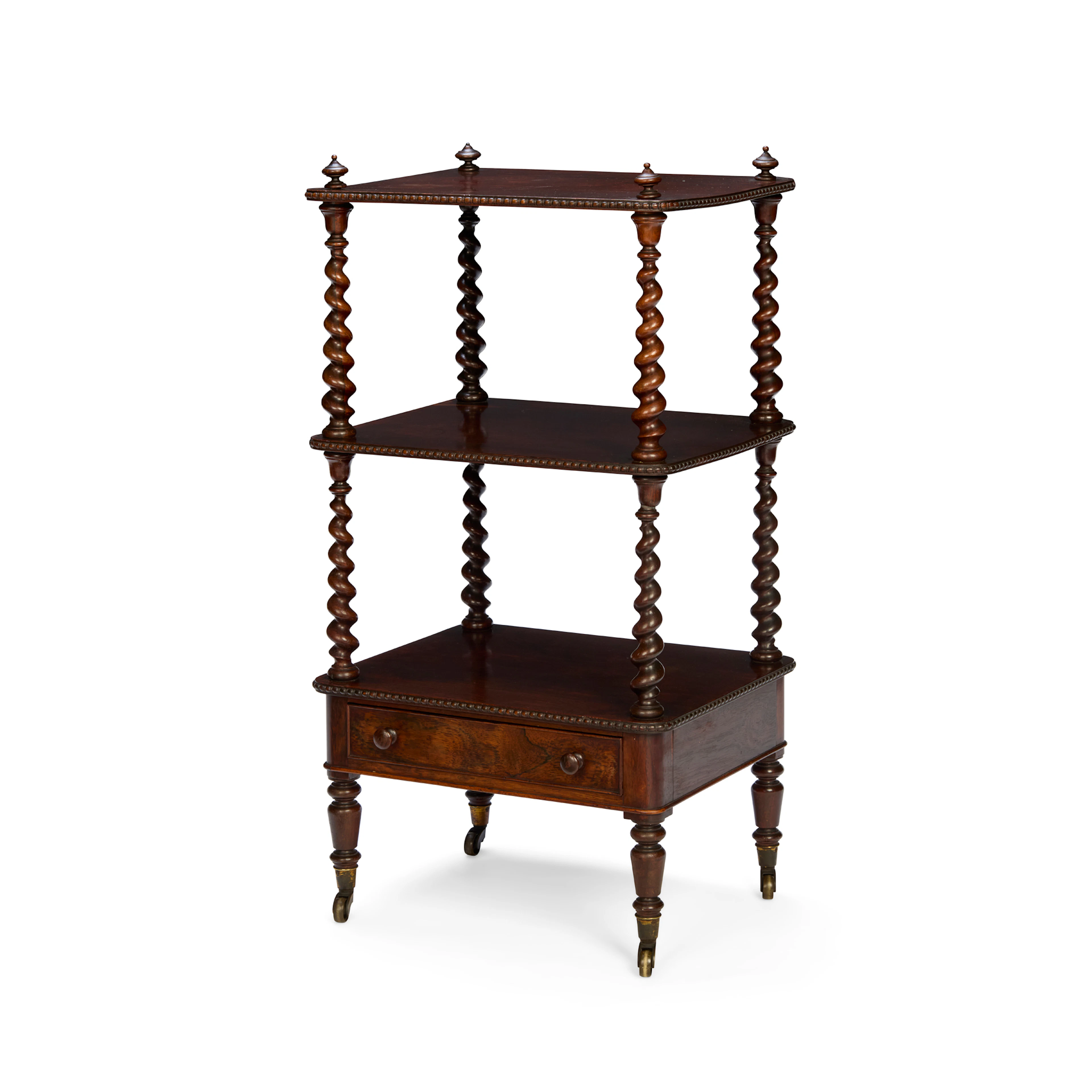 WILLIAM IV ROSEWOOD WHATNOT