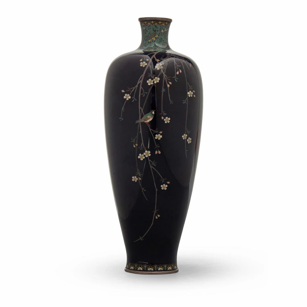 [PRIVATE SCOTTISH COLLECTION, PERTHSHIRE] JAPANESE CLOISONNÉ ENAMEL