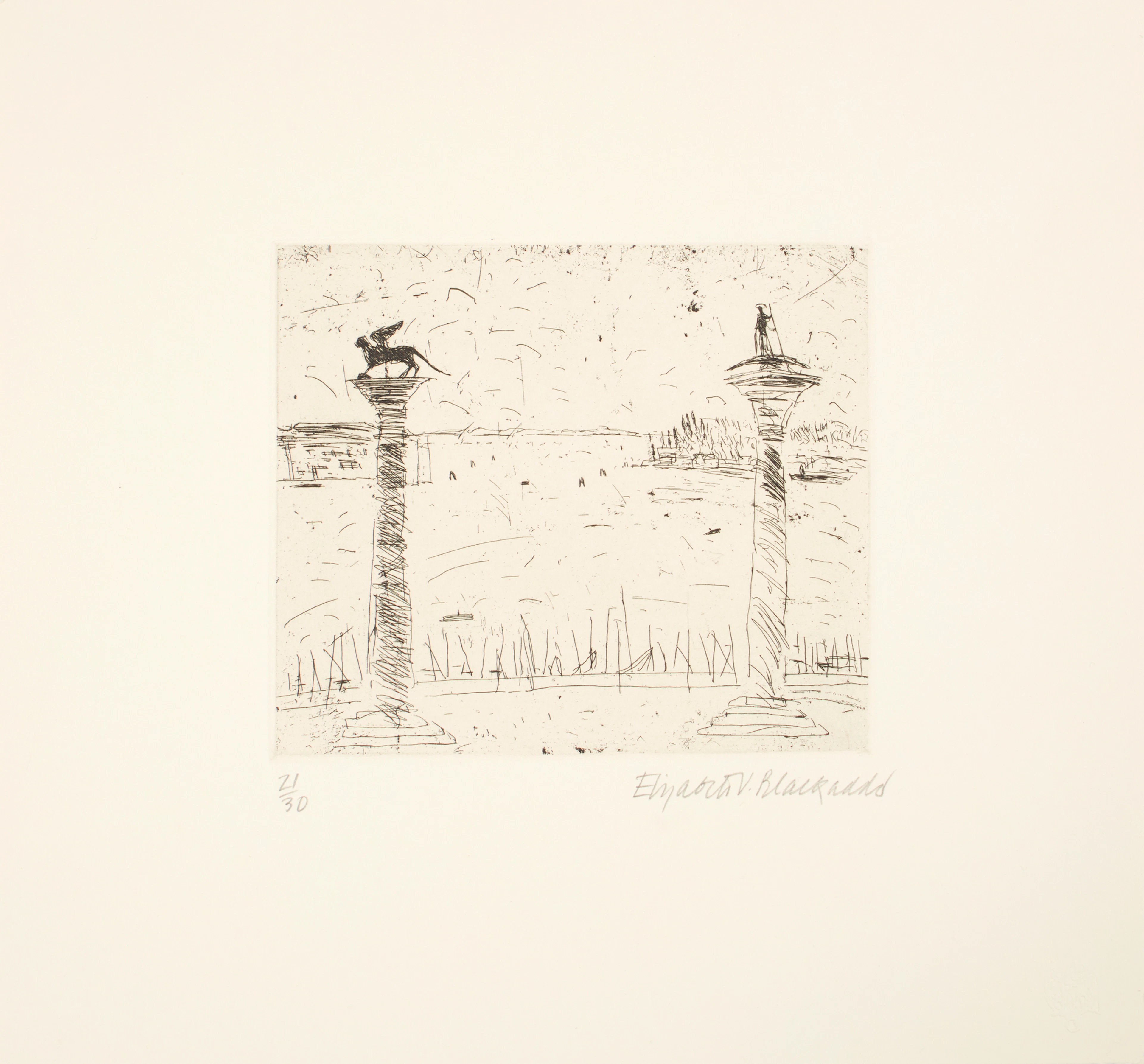 DAME ELIZABETH BLACKADDER O.B.E., R.A., R.S.A., R.S.W., R.G.I., D.Litt