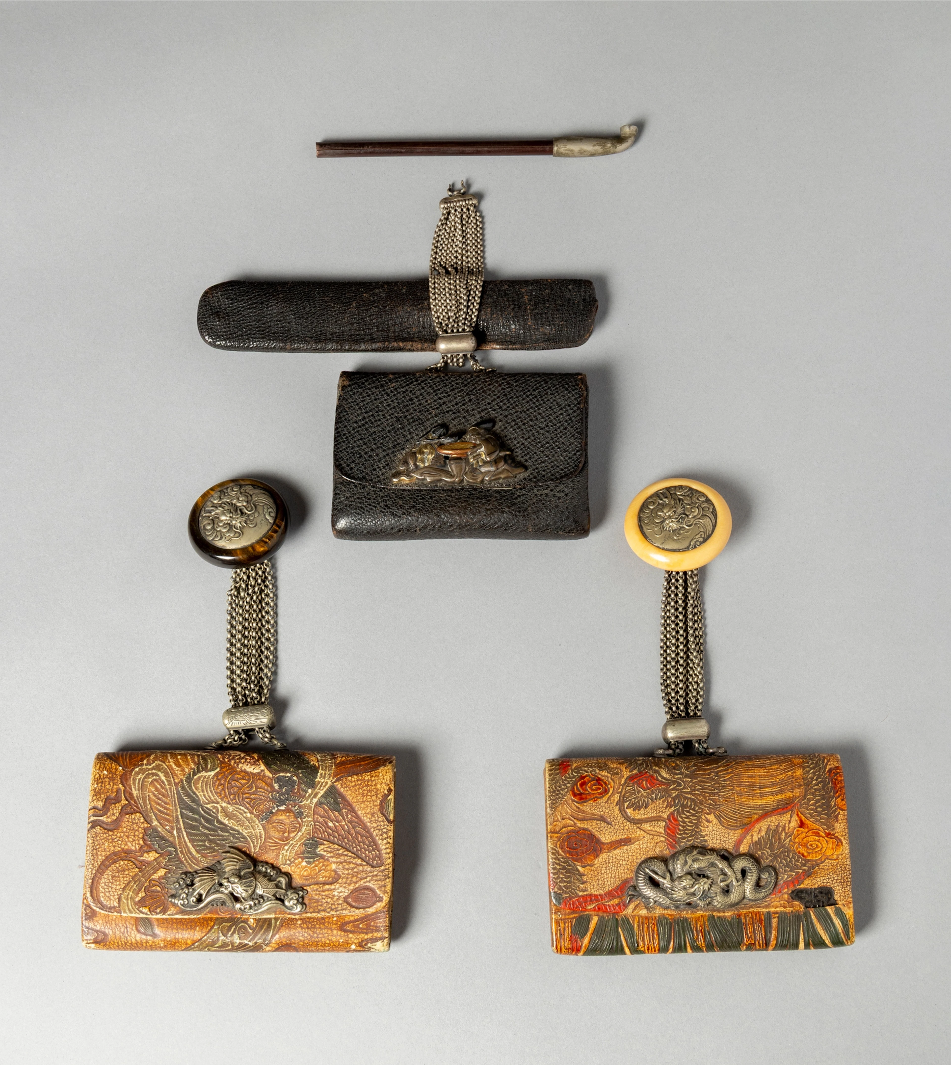 [COLLECTION OF PROF. J. GILBERT & CORA MCALLISTER] GROUP OF THREE