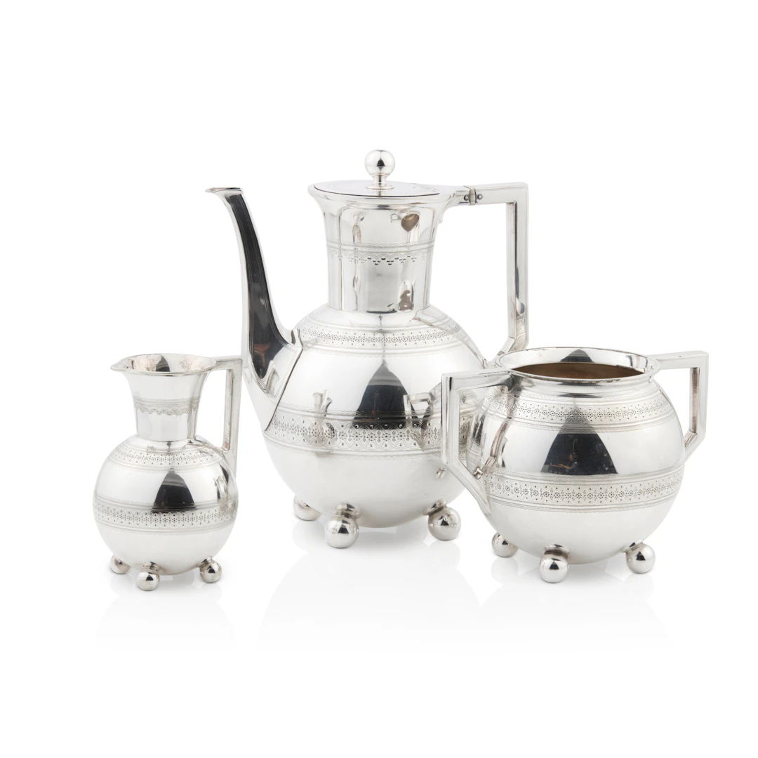 ATTRIBUTED TO CHRISTOPHER DRESSER (1834-1904) FOR JAMES DIXON & SONS