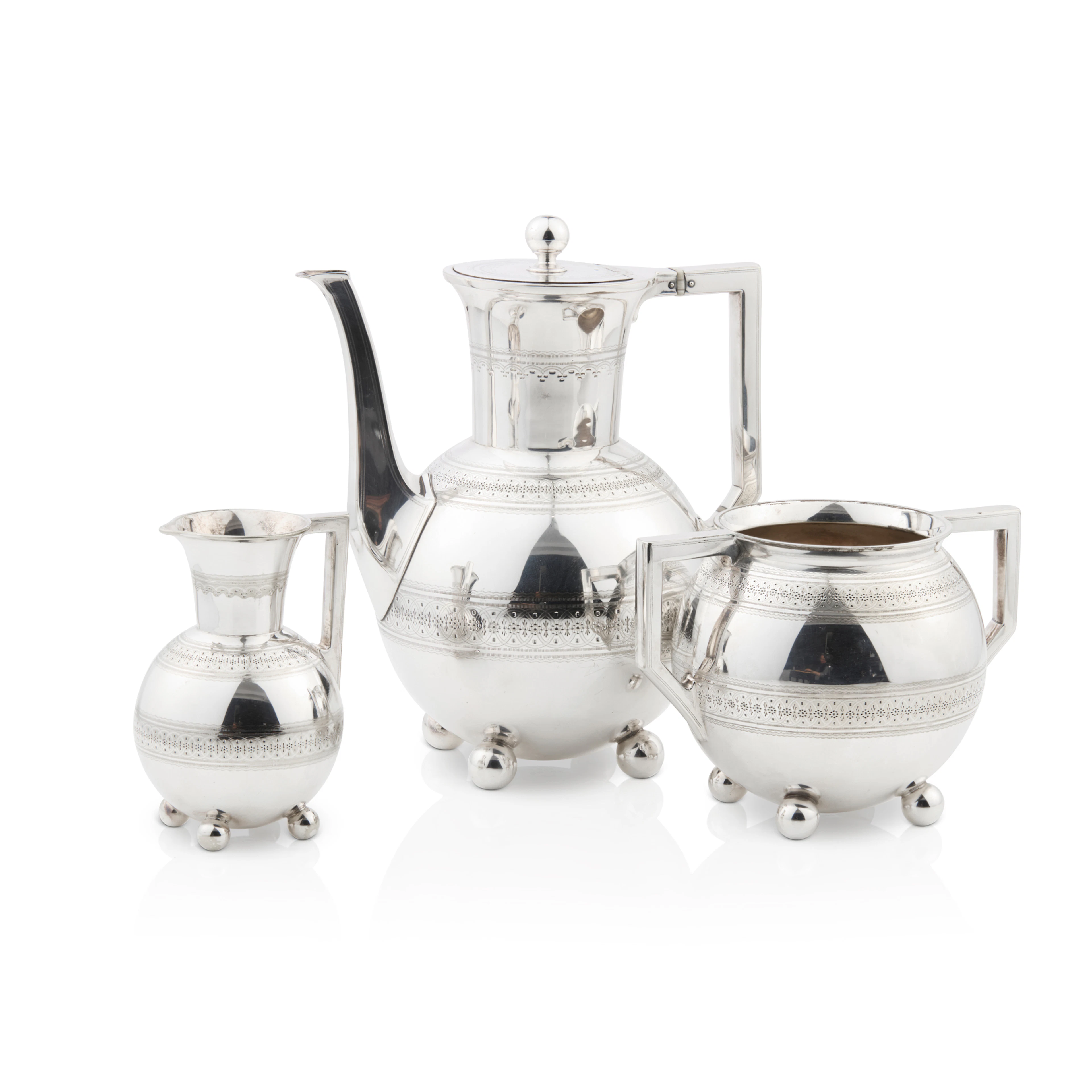ATTRIBUTED TO CHRISTOPHER DRESSER (1834-1904) FOR JAMES DIXON & SONS