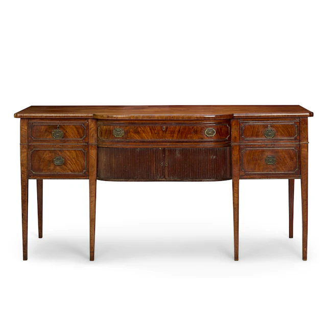 GEORGE III MAHOGANY SIDEBOARD