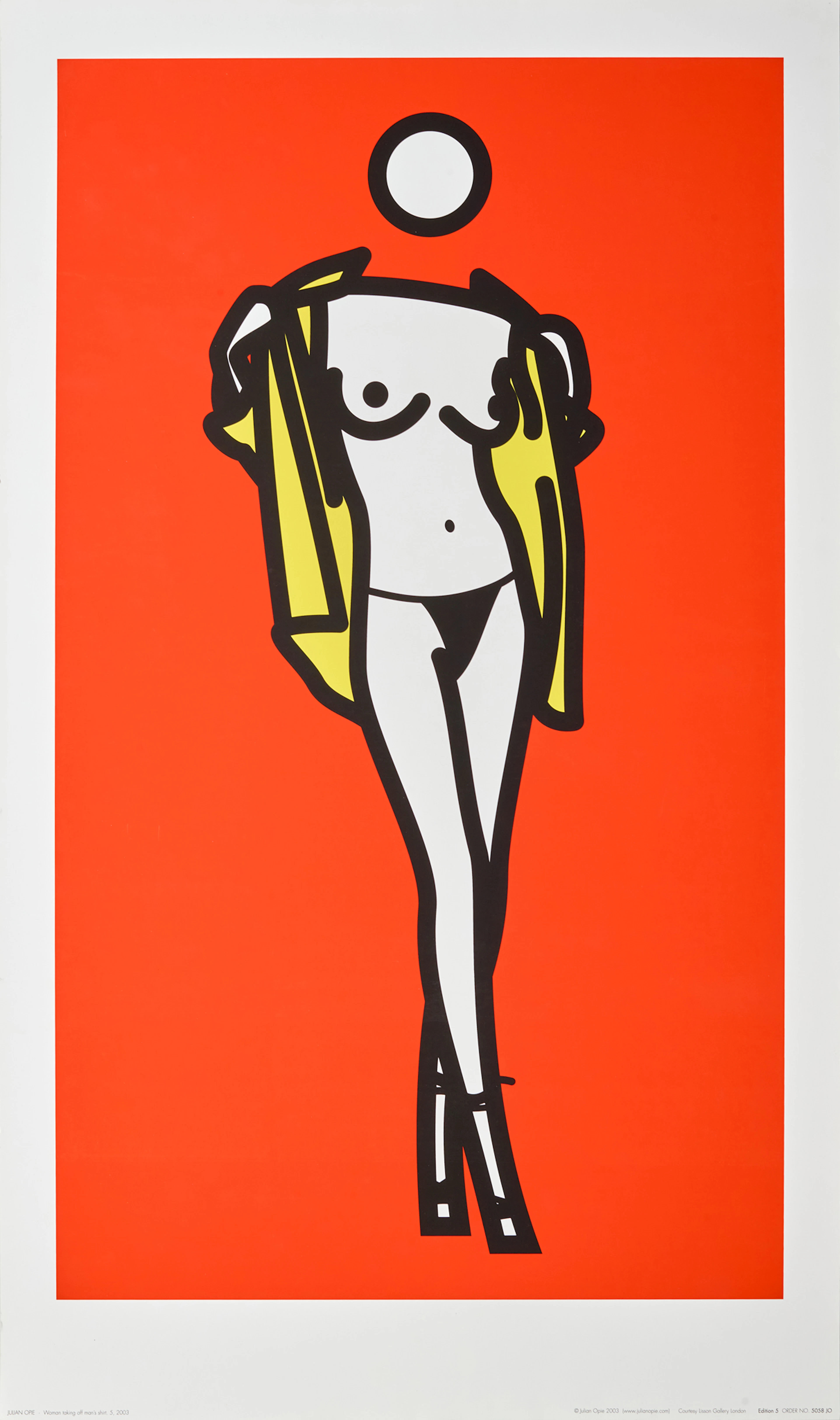 JULIAN OPIE (BRITISH 1958-)