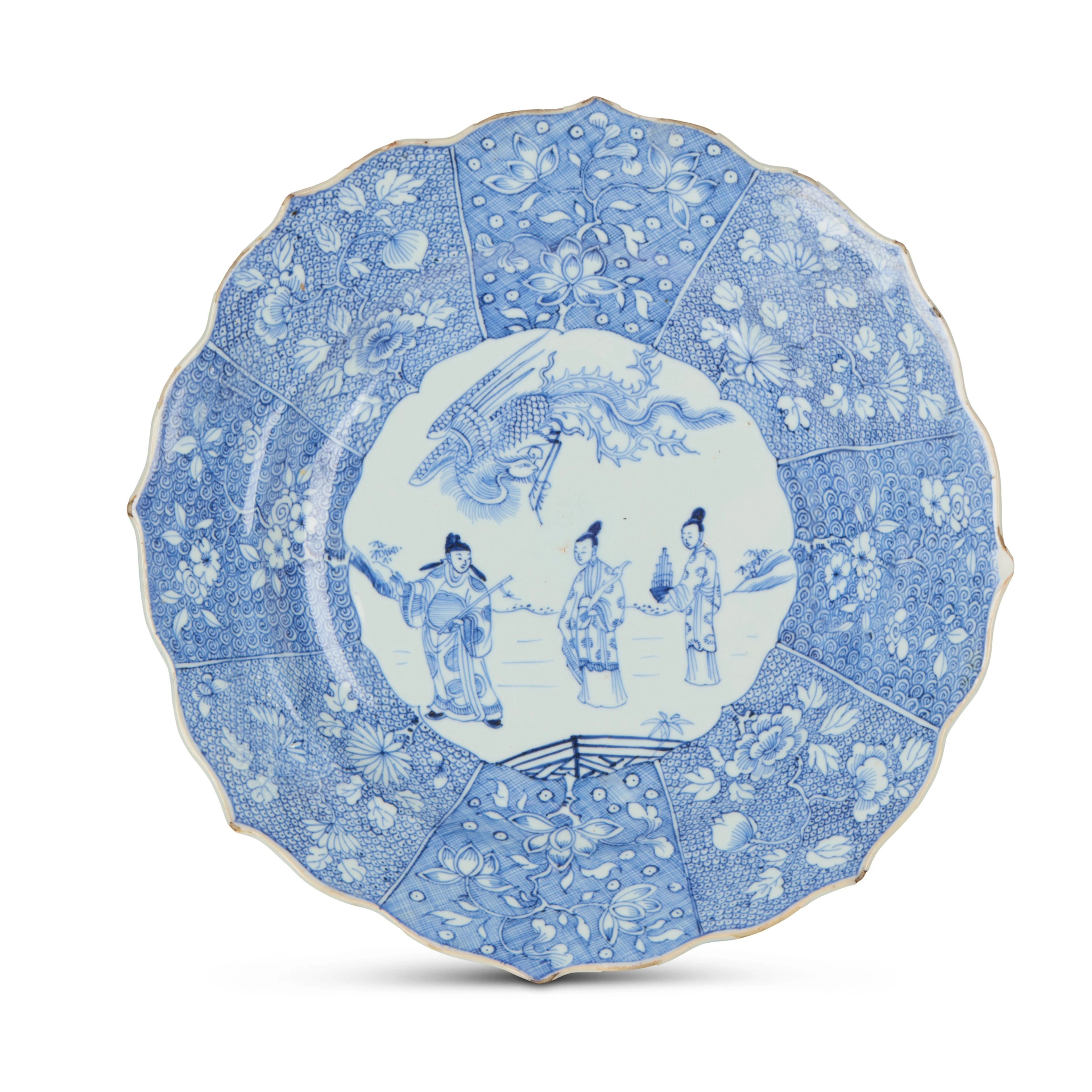 [PROPERTY OF A GENTLEMEN IN ENGLAND] CHINESE BLUE AND WHITE 'FIGURAL'