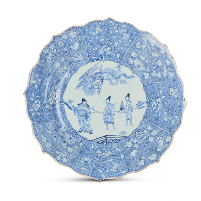 [PROPERTY OF A GENTLEMEN IN ENGLAND] CHINESE BLUE AND WHITE 'FIGURAL'
