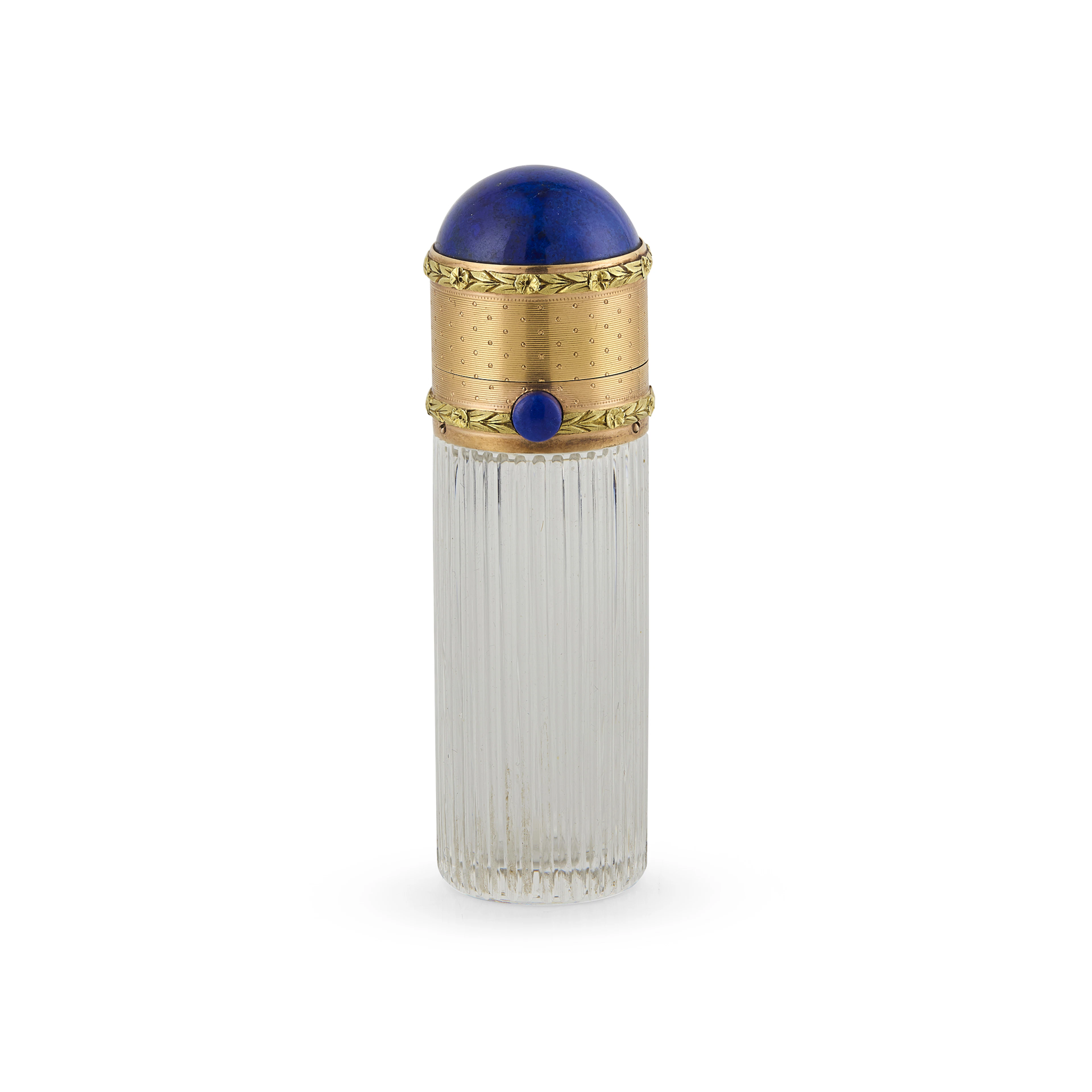 NAPOLEON III GLASS SCENT BOTTLE