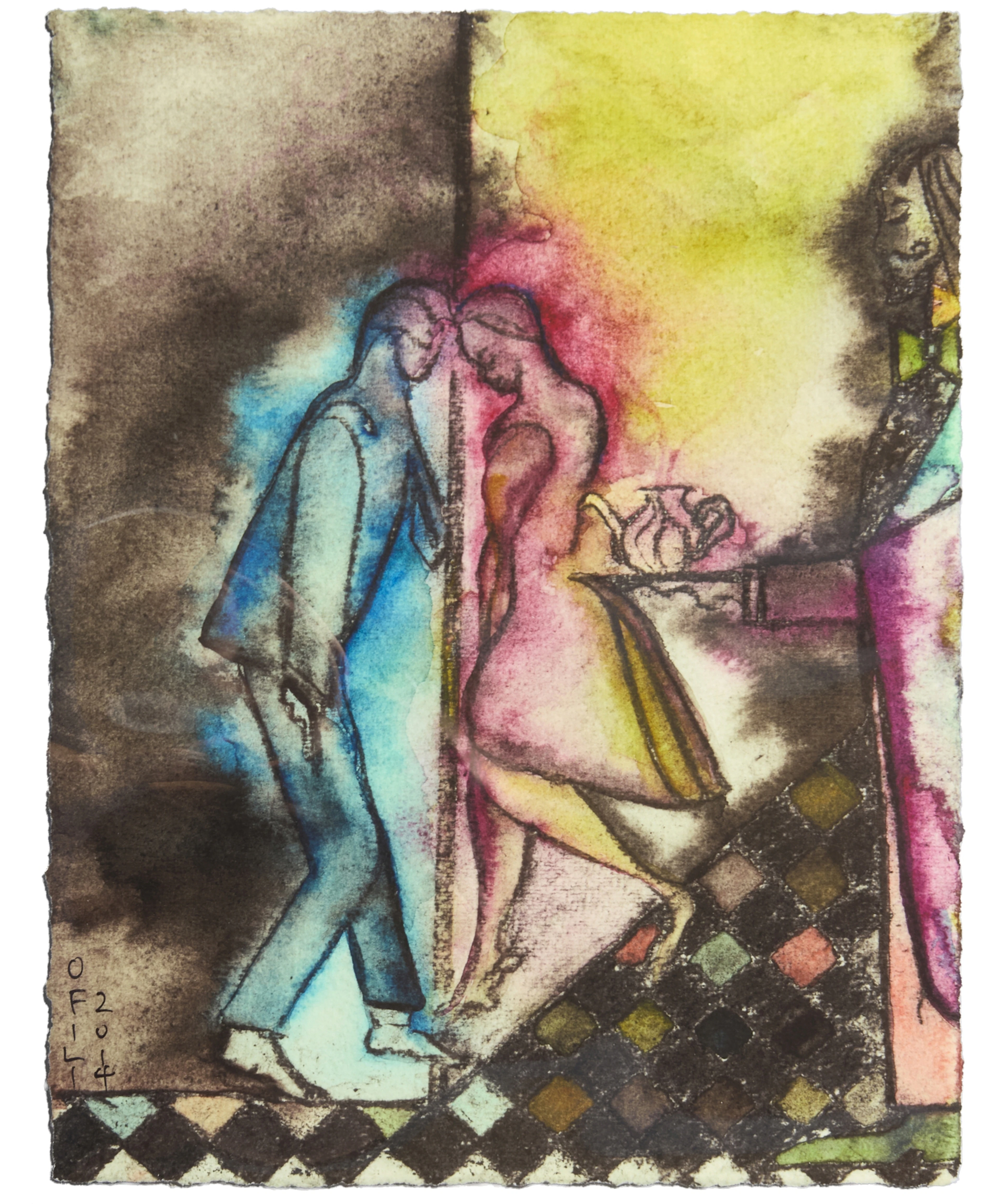 CHRIS OFILI (BRITISH 1968-)