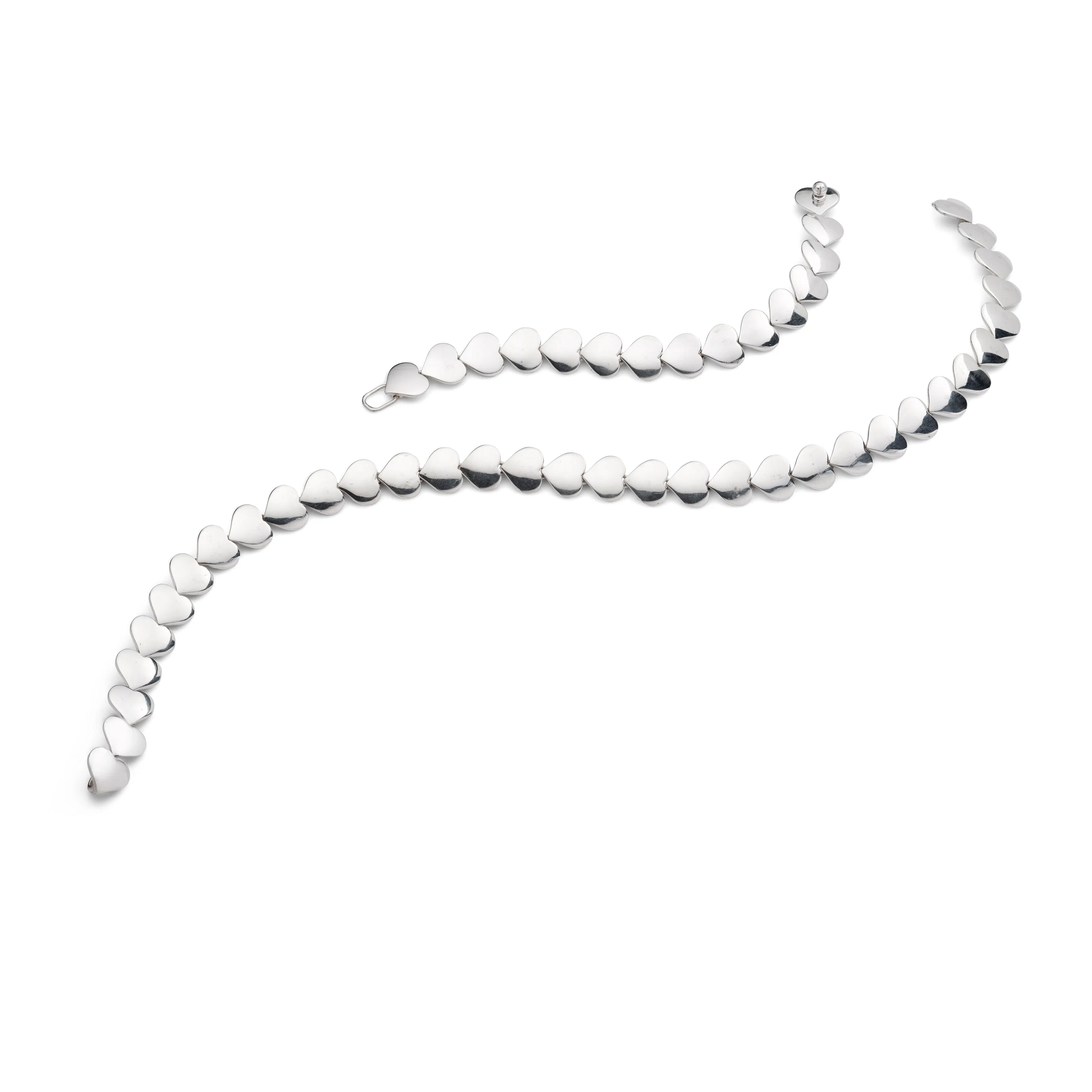 Karl Gustav Hansen for Hans Hansen / Georg Jensen: A silver heart