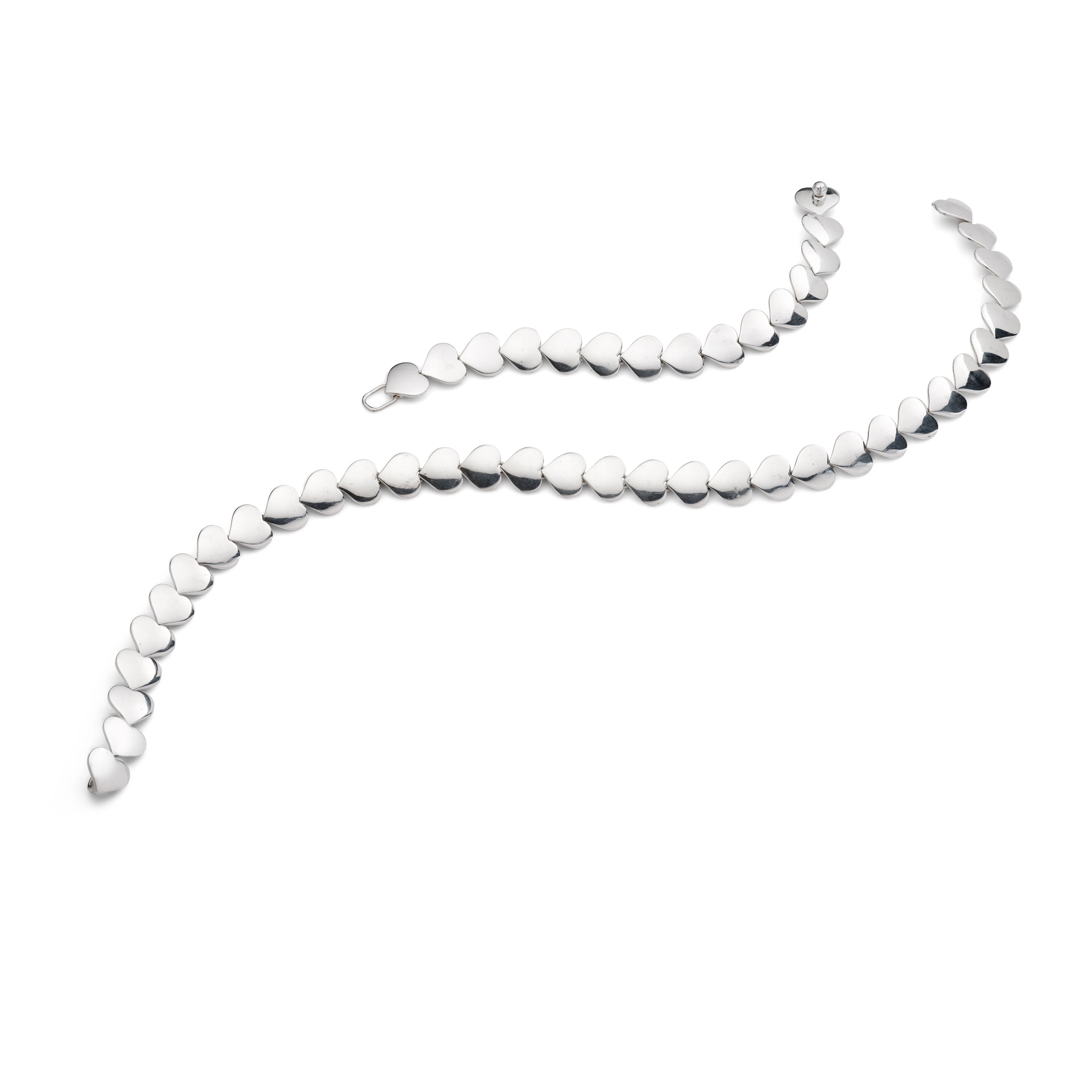Karl Gustav Hansen for Hans Hansen / Georg Jensen: A silver heart