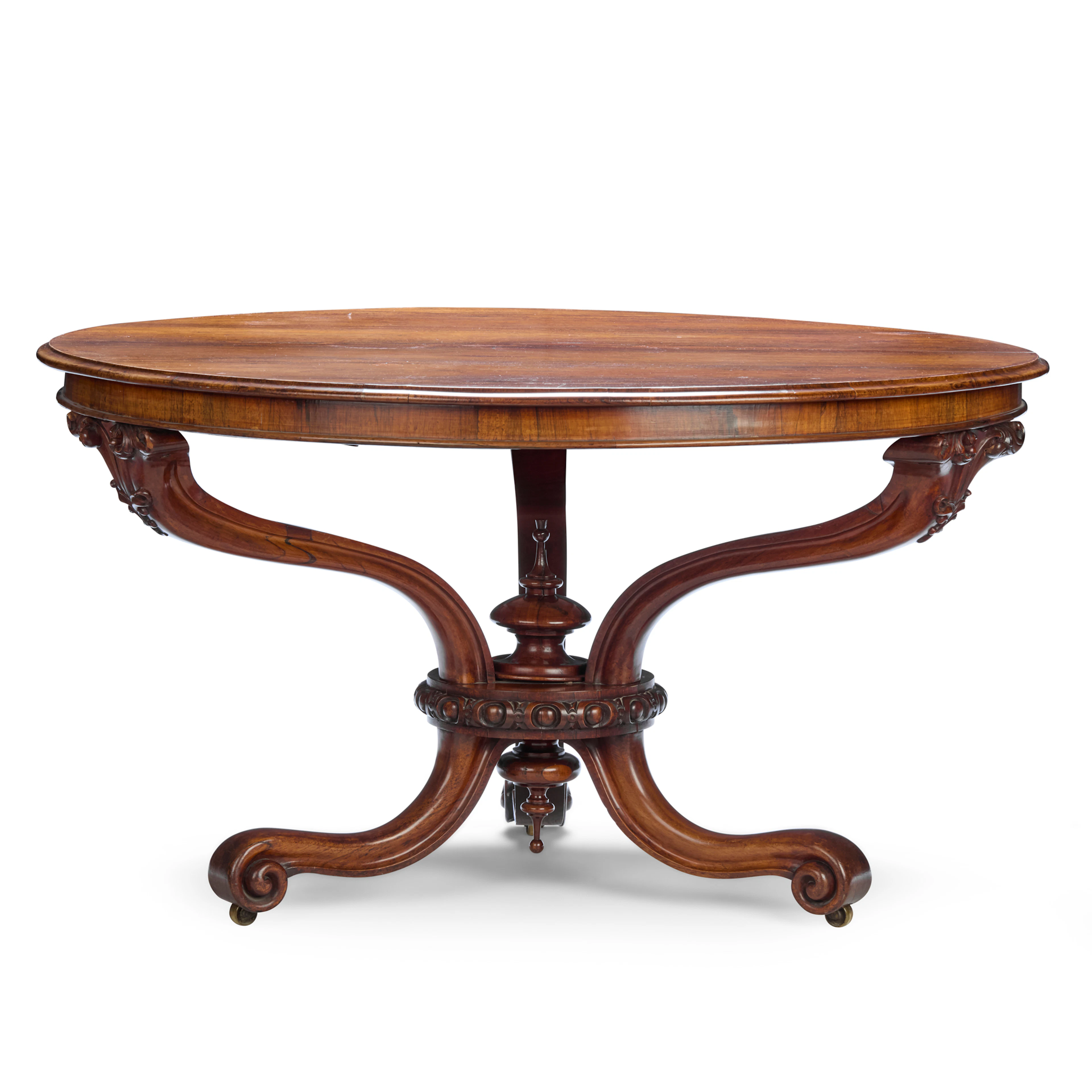 VICTORIAN ROSEWOOD CENTRE TABLE