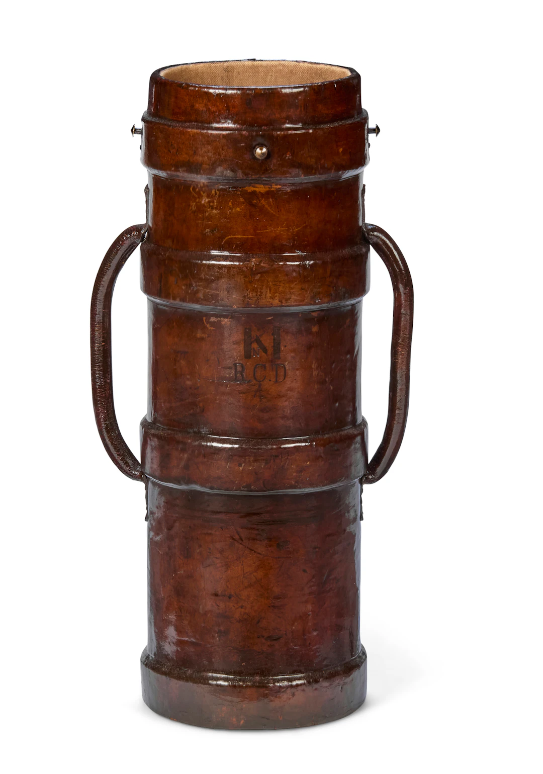 ROYAL CANADIAN DRAGOONS LEATHER CORDITE CARRIER