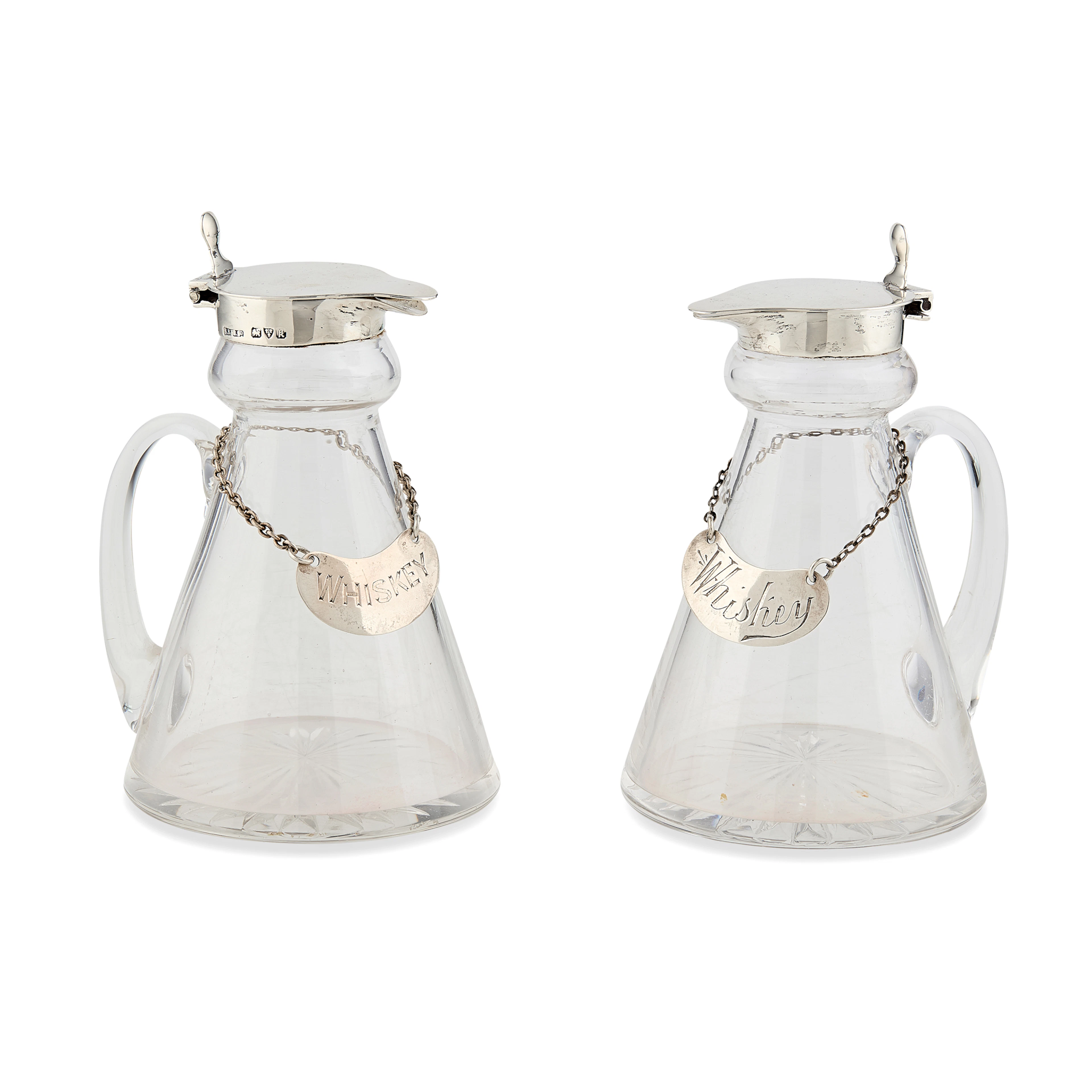 A PAIR OF WHISKY NOGGINS