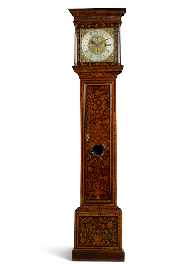 WILLIAM III MARQUETRY CHIMING LONGCASE CLOCK, HENRY ELLIOTT, LONDON