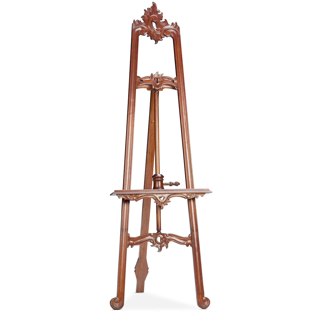 VICTORIAN STYLE MAHOGANY EASEL