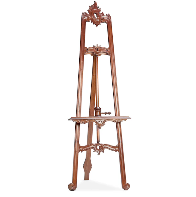 VICTORIAN STYLE MAHOGANY EASEL
