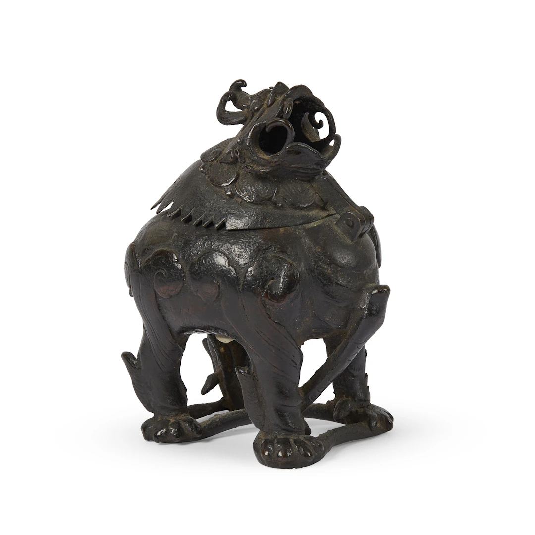 [INCENSE CULTURE] CHINESE BRONZE 'LUDUAN' INCENSE BURNER