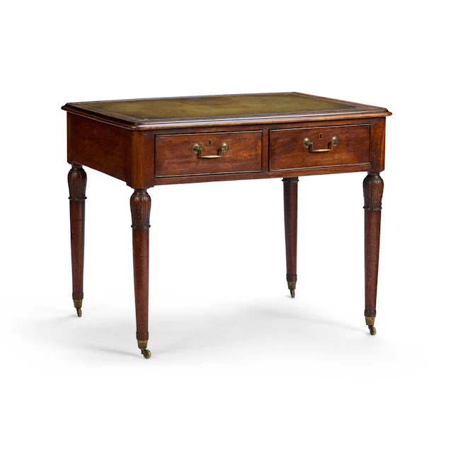 GEORGE III MAHOGANY WRITING TABLE