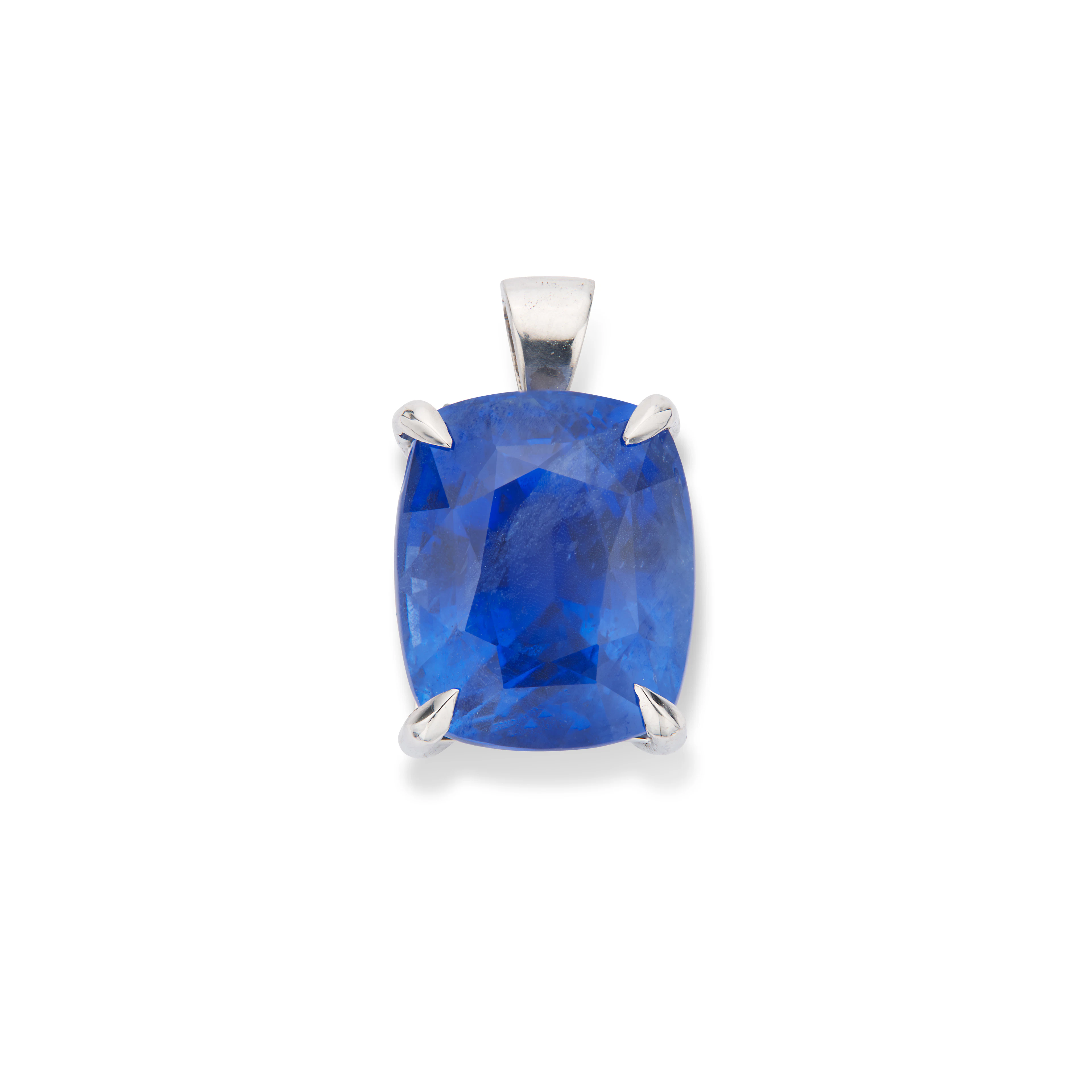 An 11.41 carat Sri Lankan sapphire pendant