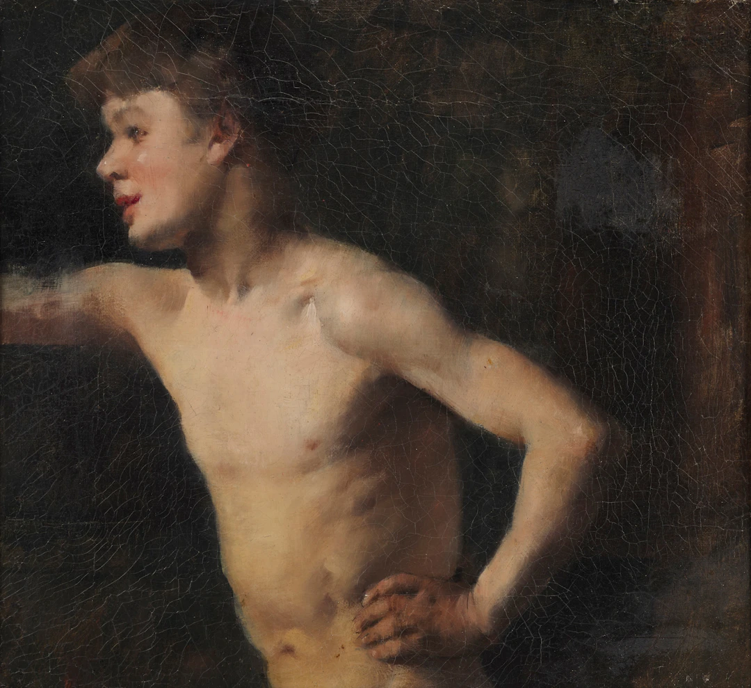 ENGLISH SCHOOL, FOLLOWER OF HENRY SCOTT TUKE