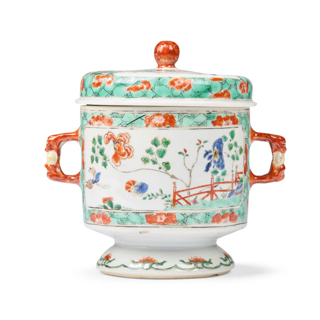[PRIVATE SCOTTISH COLLECTION, EDINBURGH] CHINESE FAMILLE VERTE 'PEACOCK'