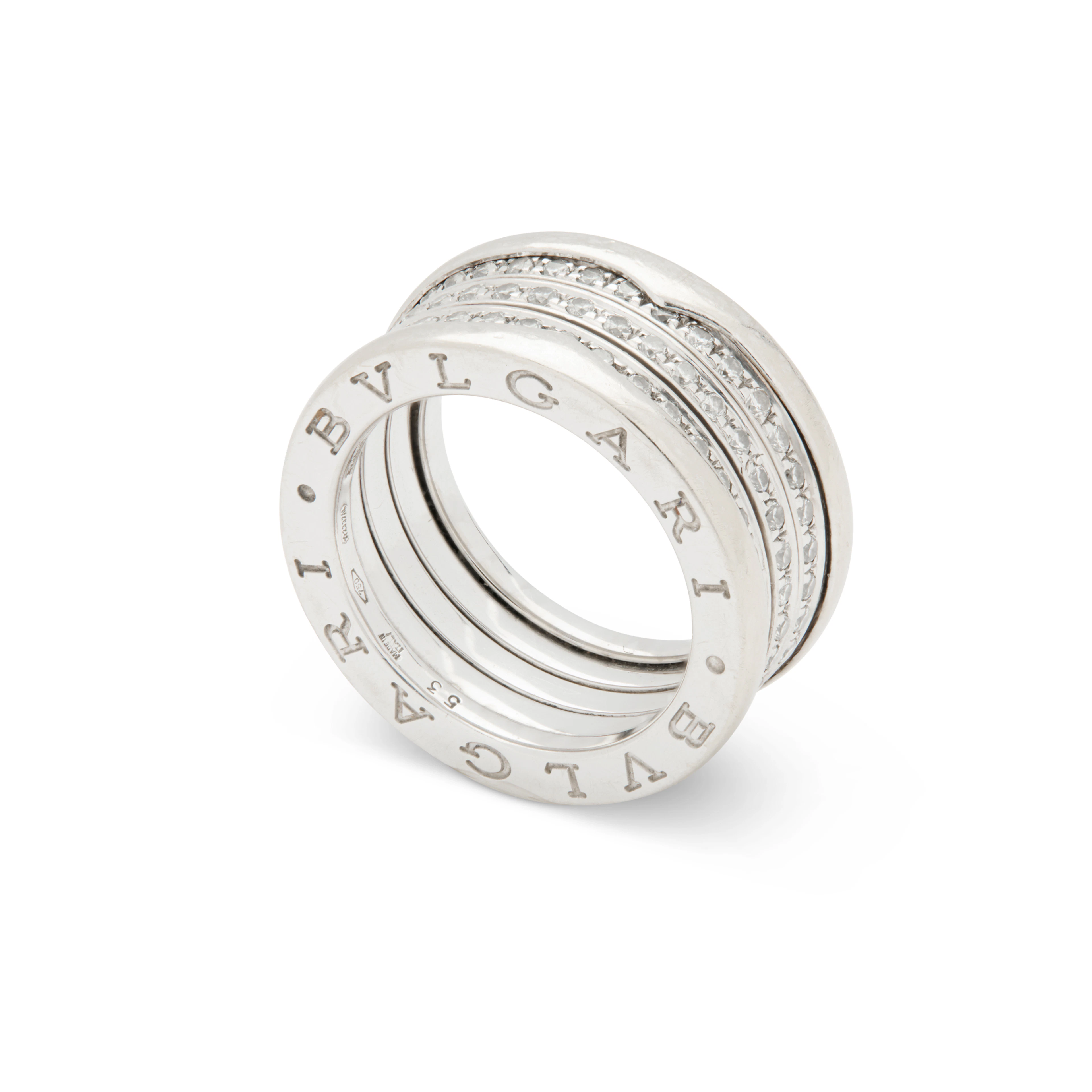 Bulgari: A diamond 'B.Zero.1' ring