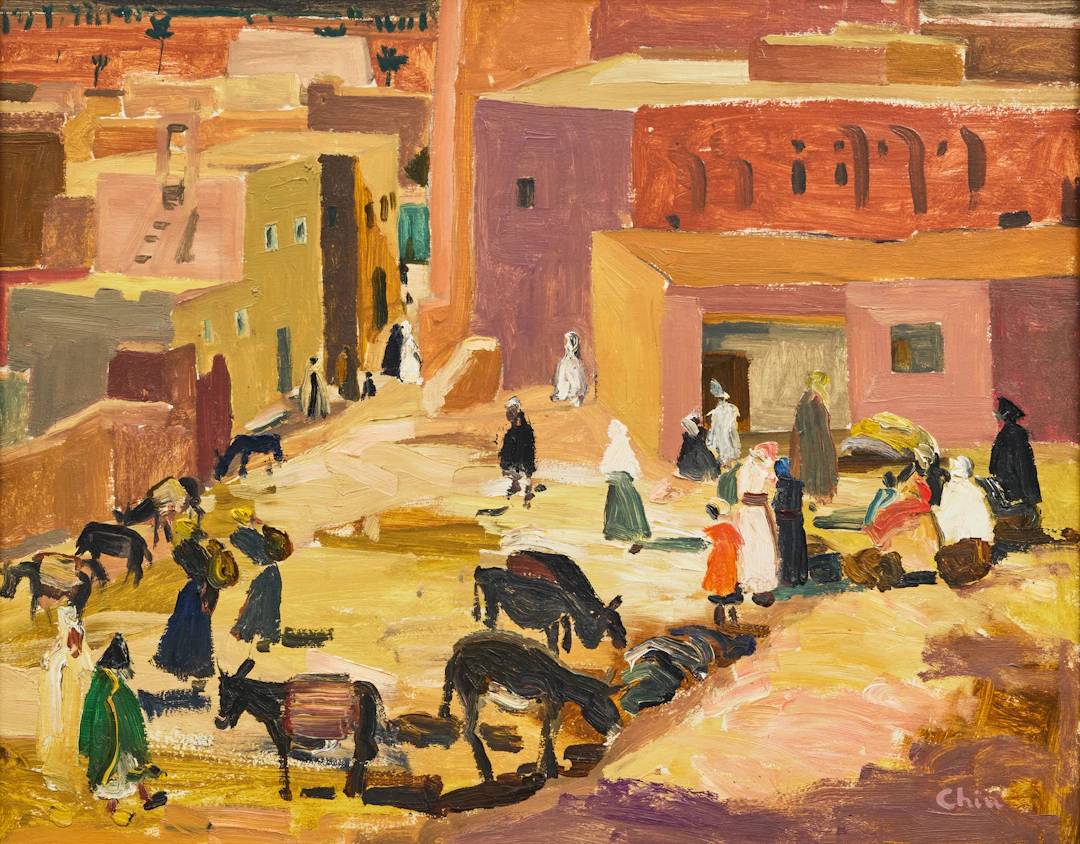 TENG-HIOK CHIU A.R.B.A. (CHINESE 1903-1972)