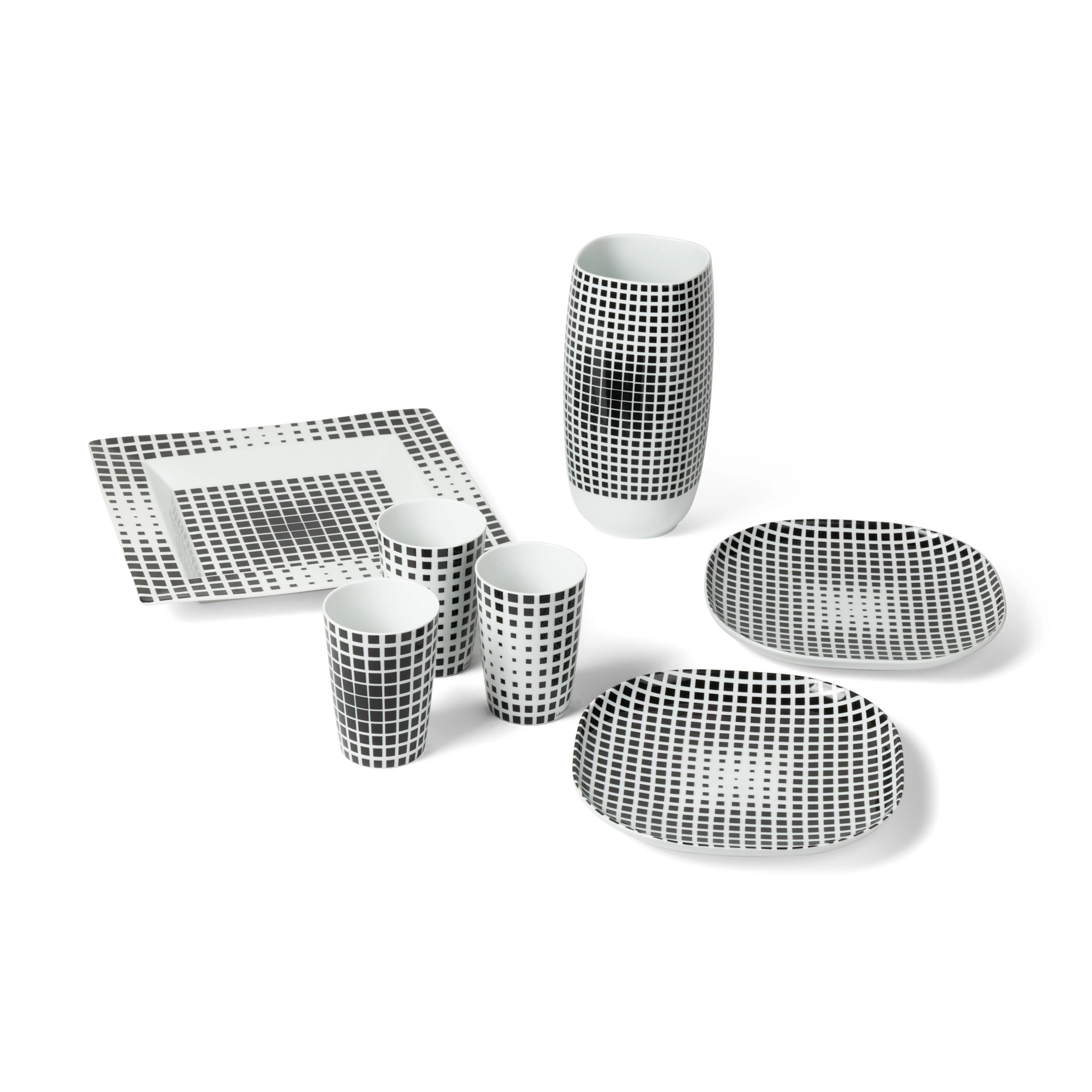 VICTOR VASARELY (HUNGARIAN/FRENCH 1906-1997) FOR ROSENTHAL