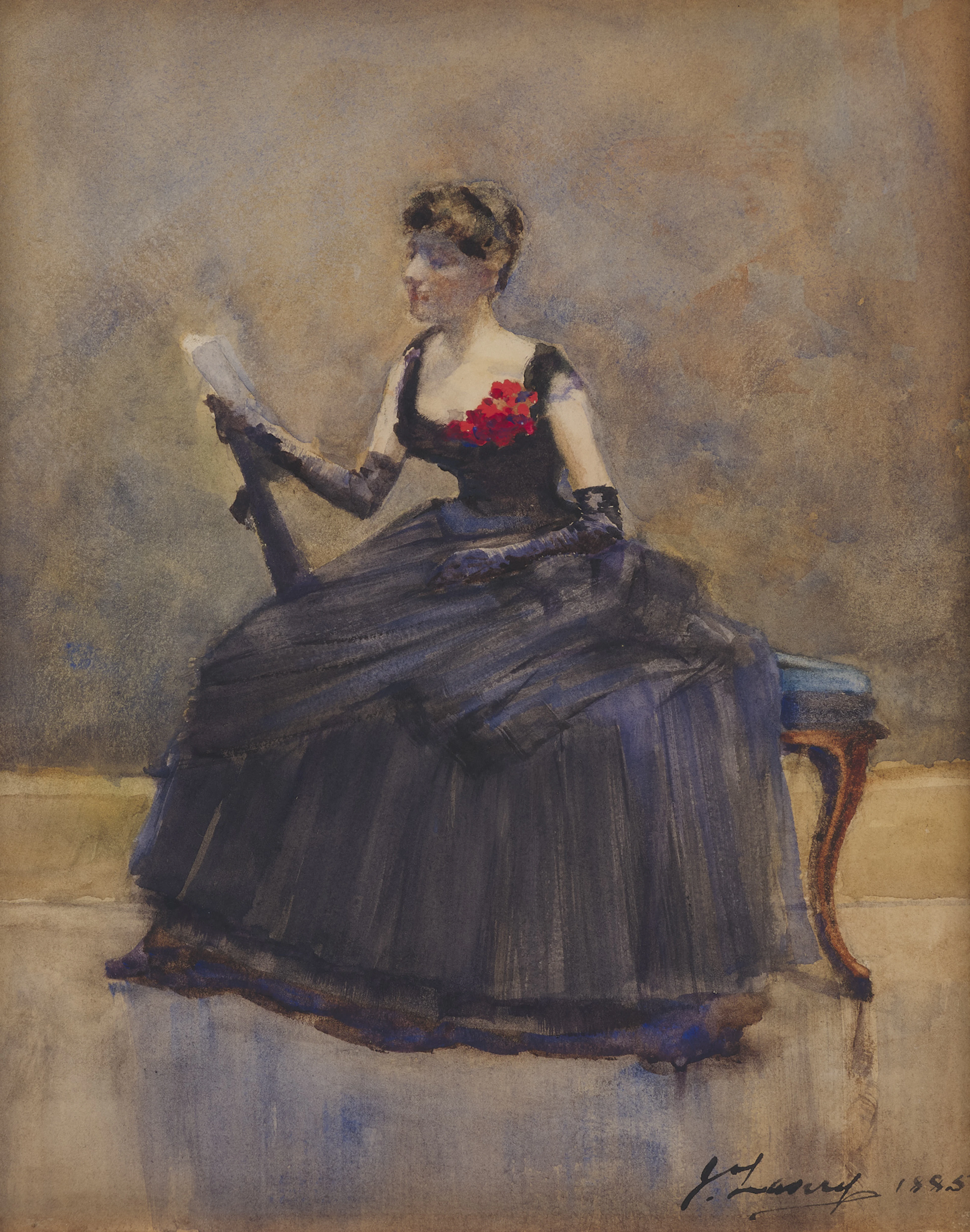 SIR JOHN LAVERY R.A., R.S.A., R.H.A. (IRISH 1856-1941)