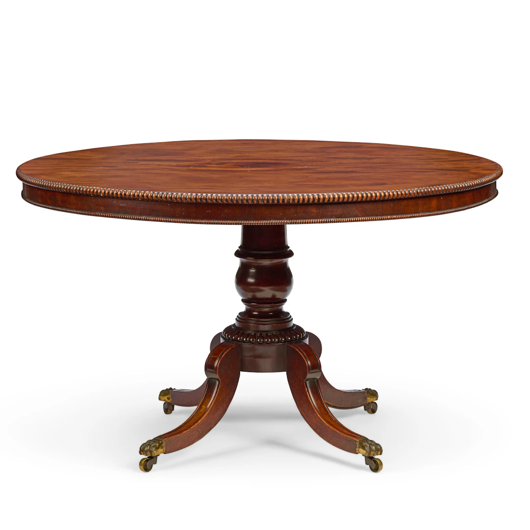 SCOTTISH REGENCY MAHOGANY BREAKFAST TABLE, IN THE MANNER OF WILLIAM TROTTER