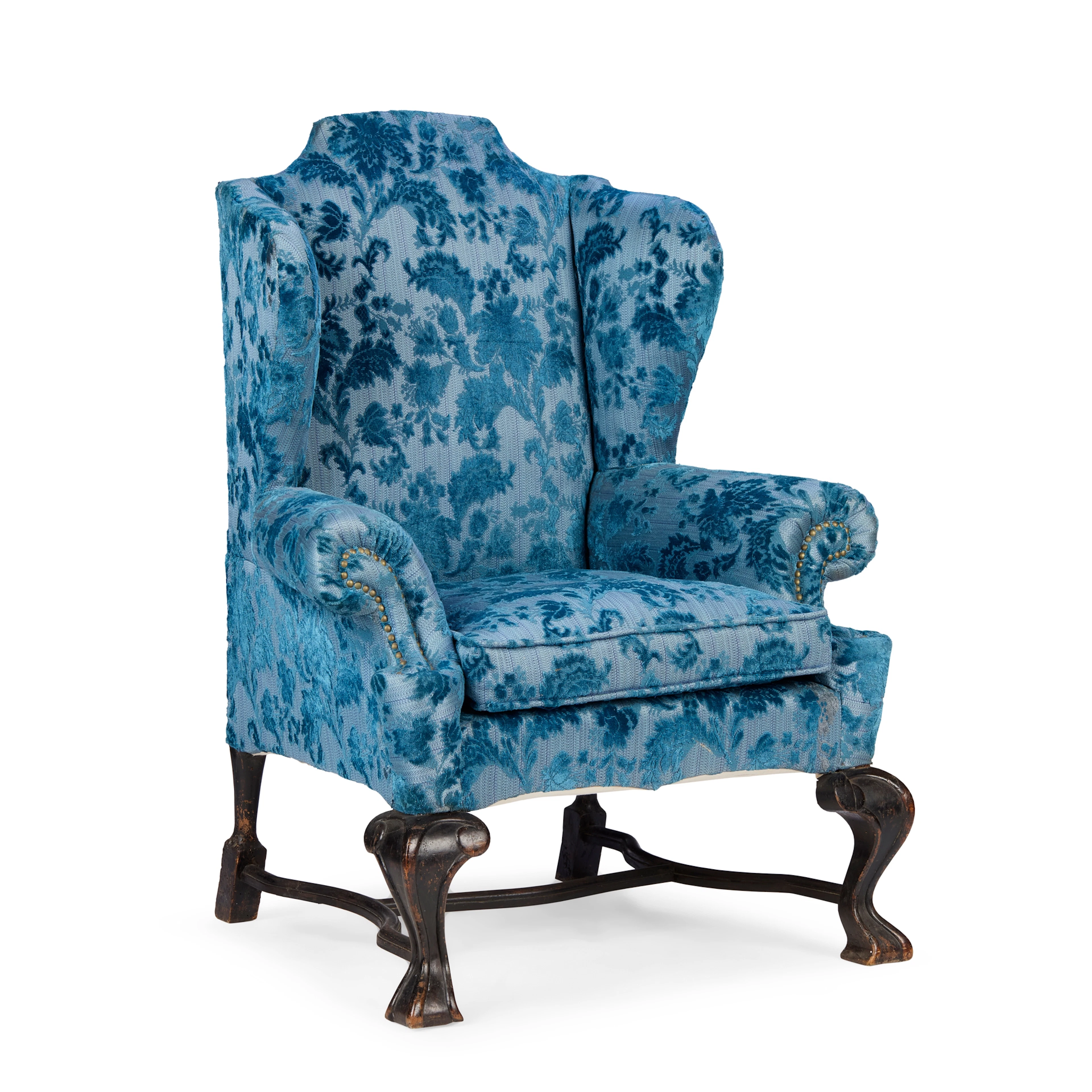 SPANISH WALNUT WING ARMCHAIR