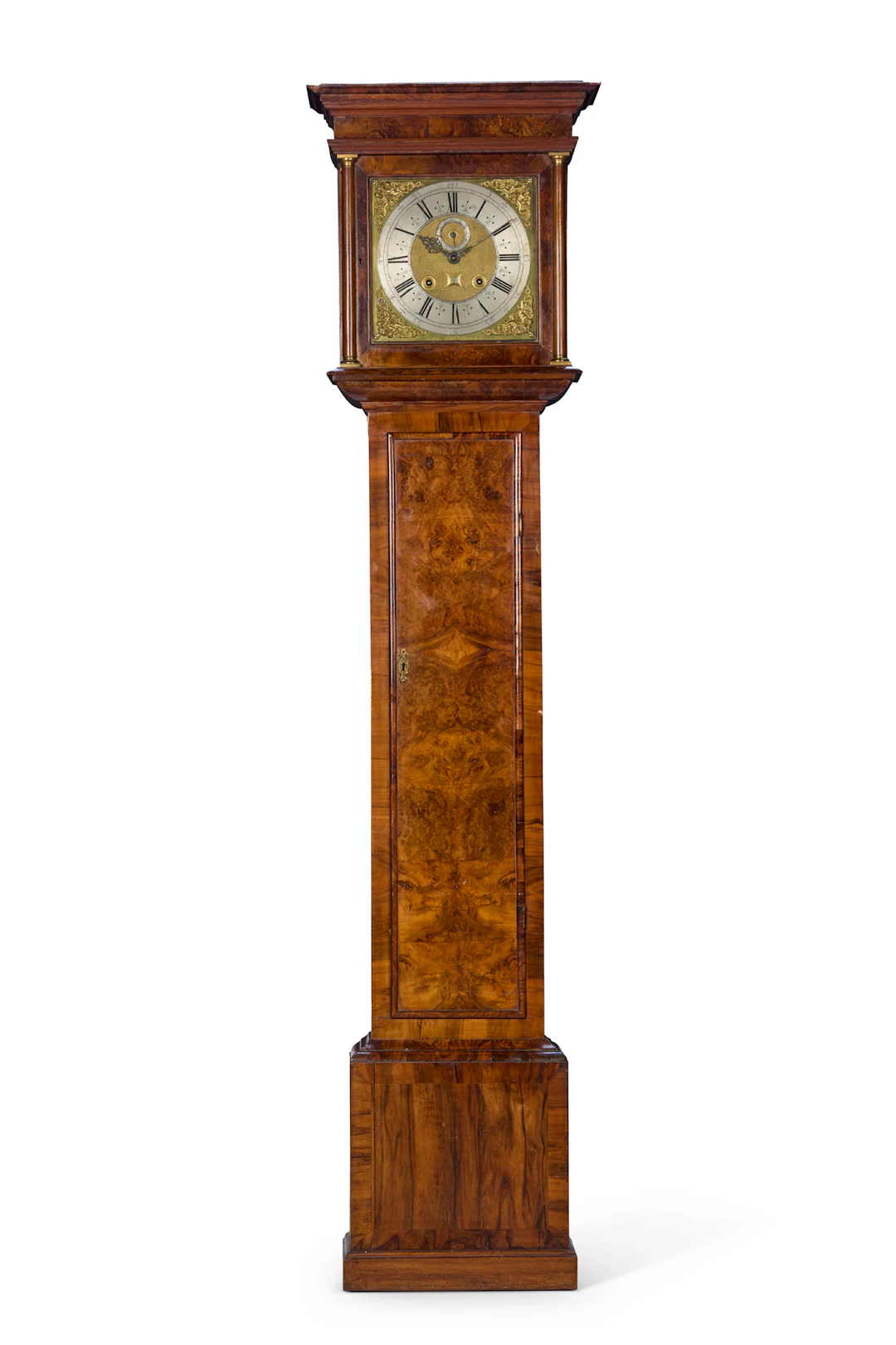WILLIAM III / QUEEN ANNE WALNUT LONGCASE CLOCK, JOHN KNIBB, OXFORD