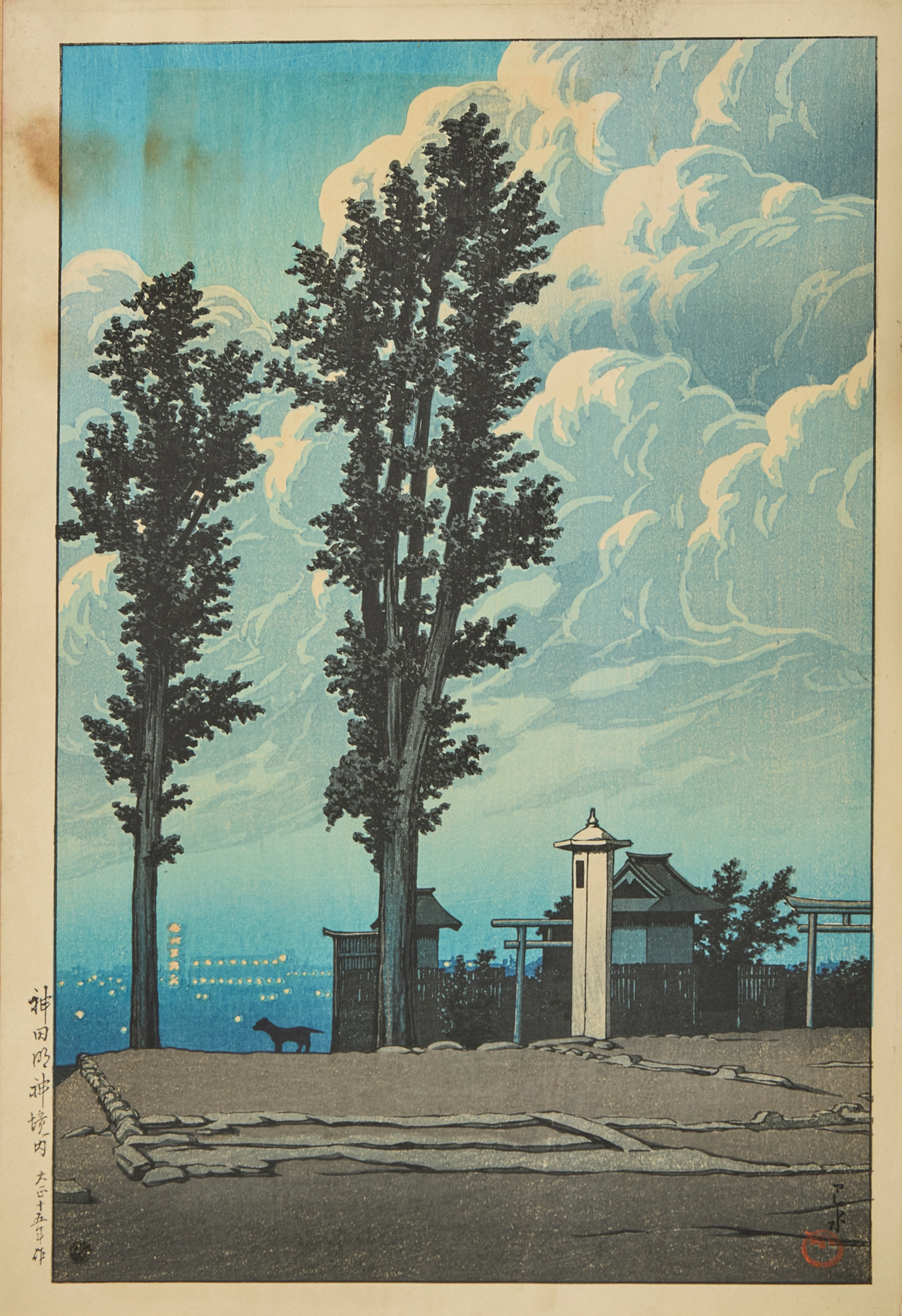 [PRIVATE SCOTTISH COLLECTION, PERTHSHIRE] KAWASE HASUI (JAPANESE, 1833-1957)