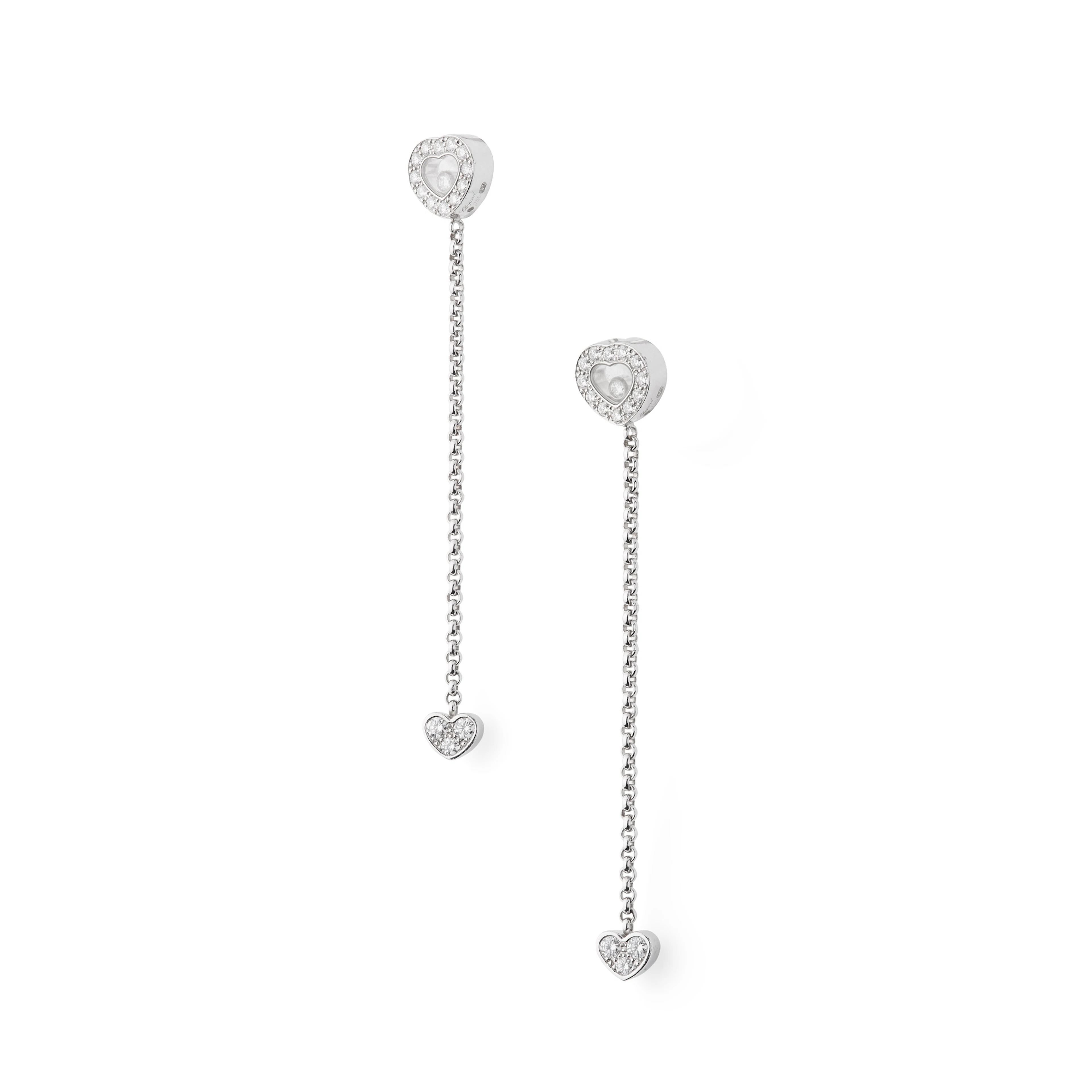 Chopard: A pair of ‘Happy Diamonds’ earrings