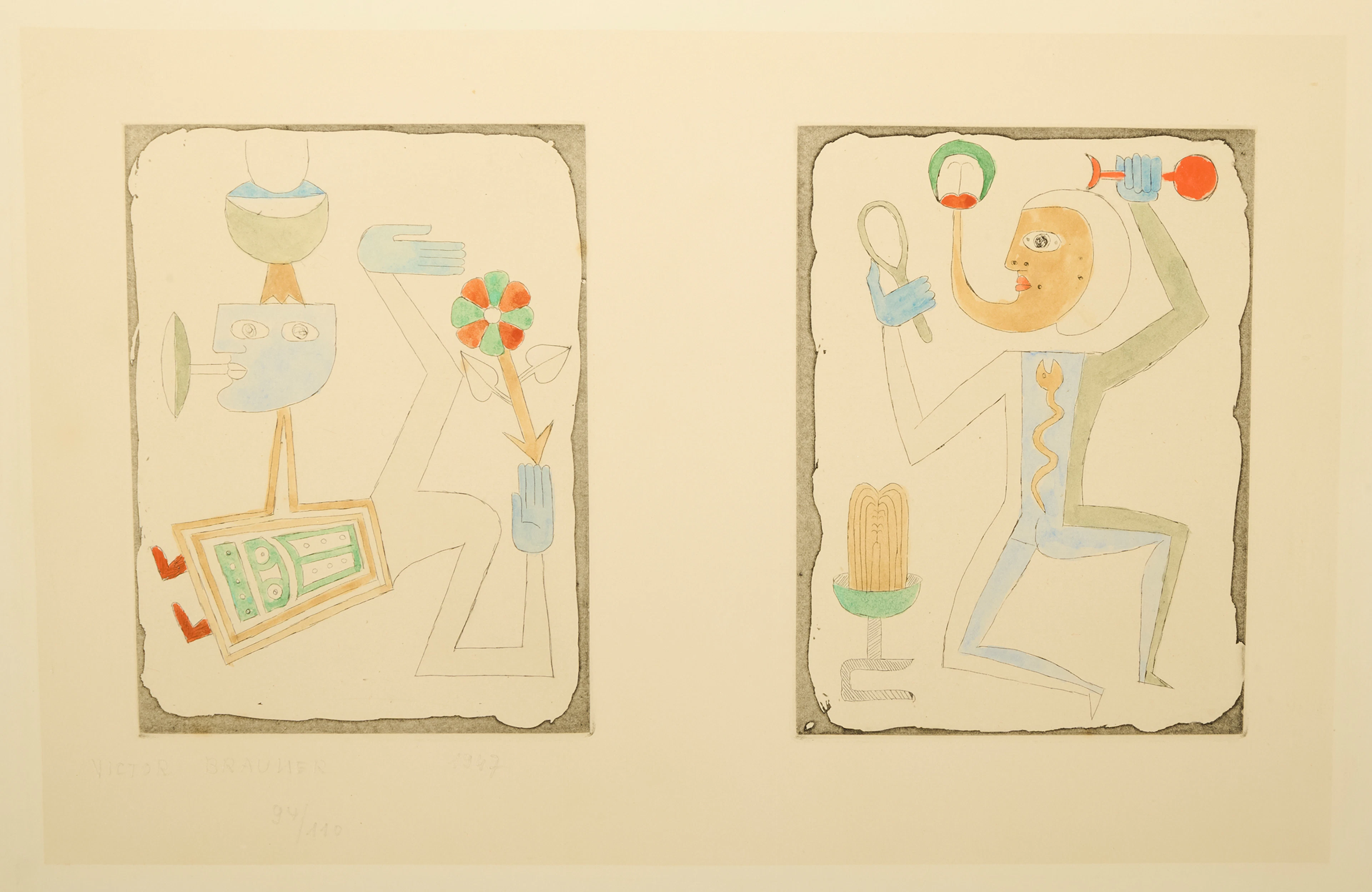 VICTOR BRAUNER (ROMANIAN 1903-1966)