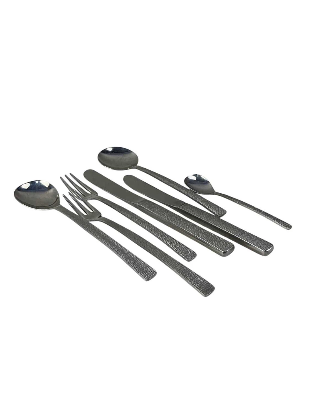 GROUP OF VINERS STUDIO DESIGN STAINLESS STEEL CUTLERY BY GERALD BENNEY