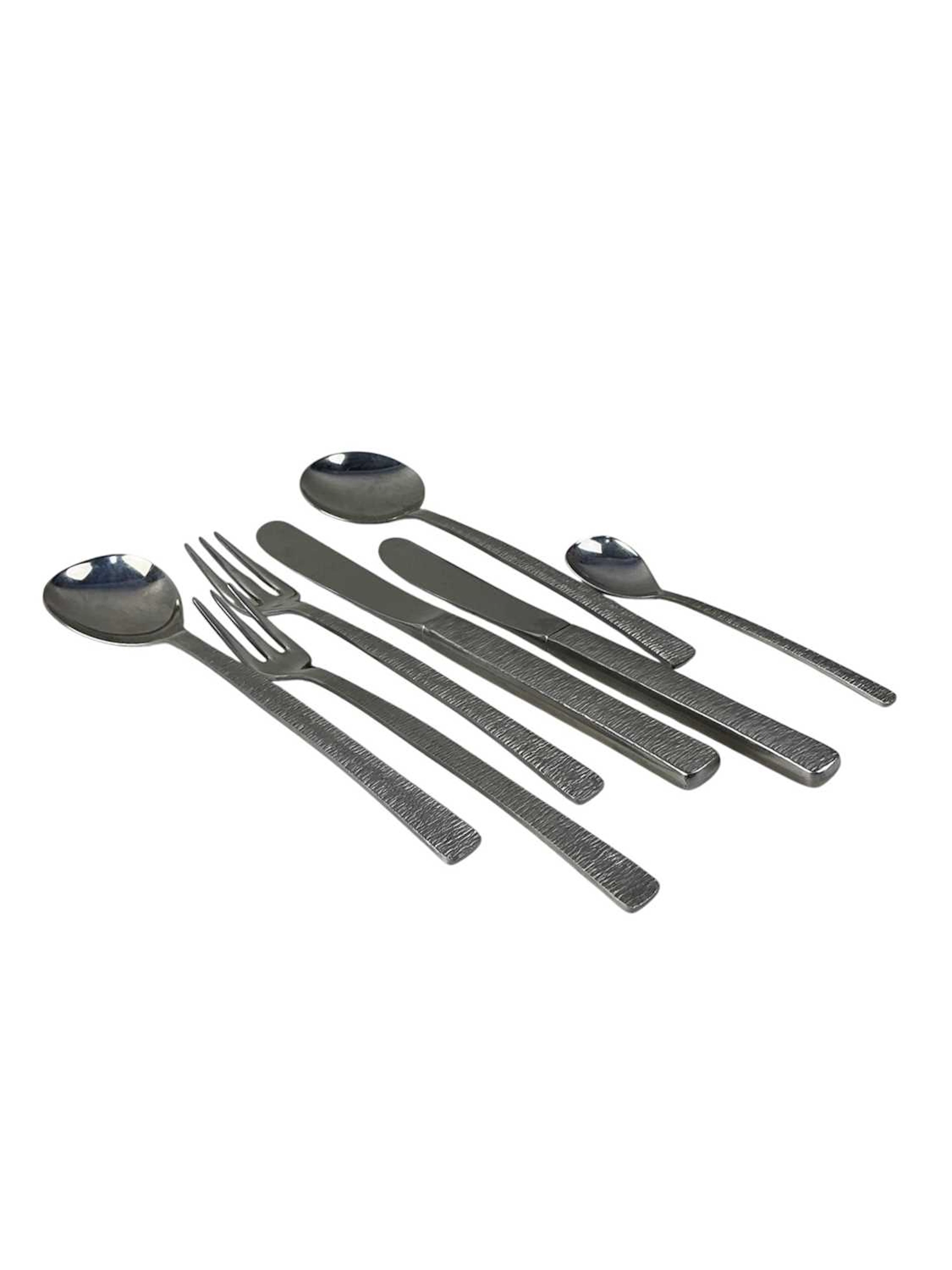 GROUP OF VINERS STUDIO DESIGN STAINLESS STEEL CUTLERY BY GERALD BENNEY