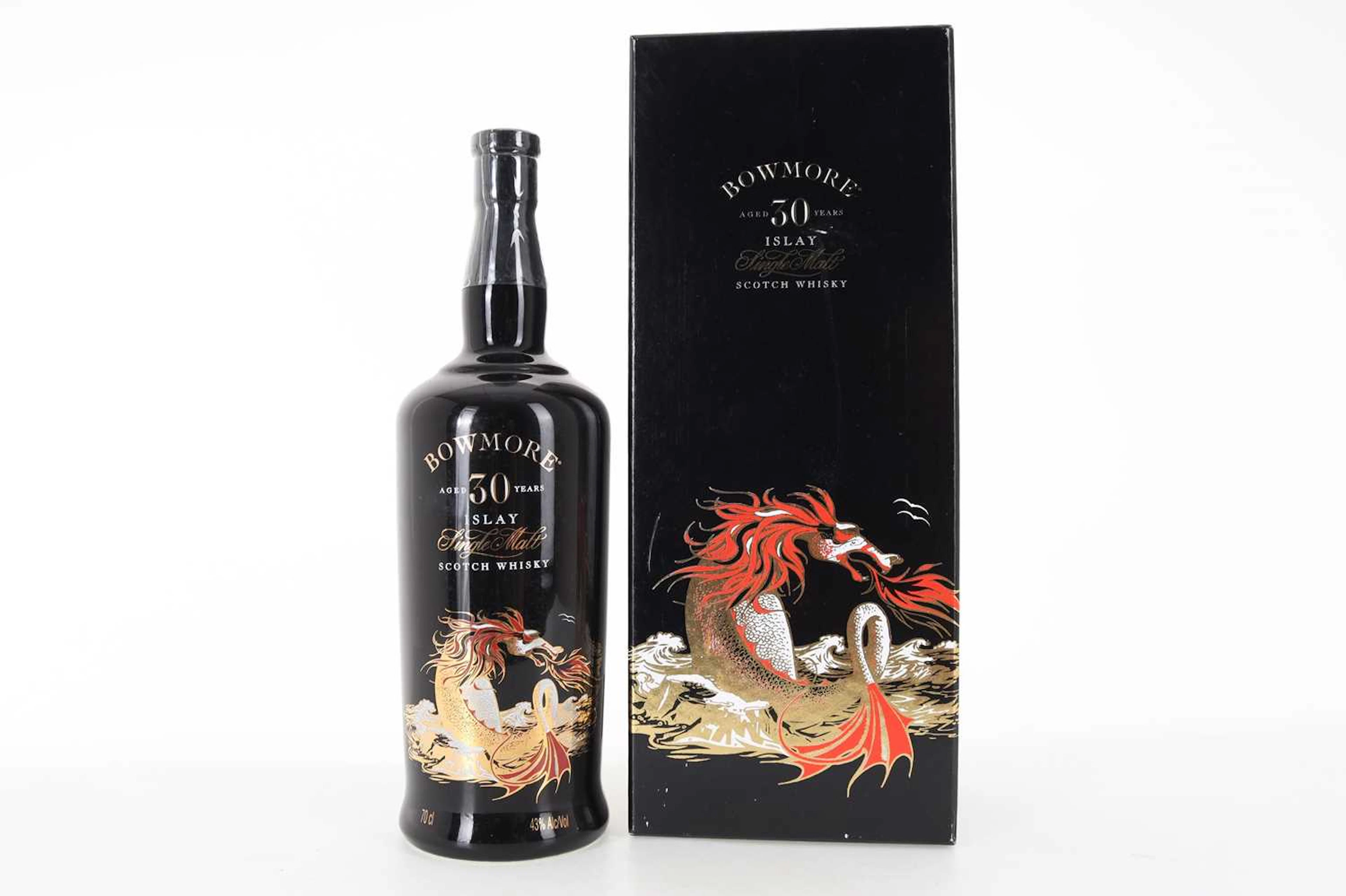 BOWMORE 30 YEAR OLD THE SEA DRAGON ISLAY SINGLE MALT