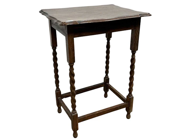 OAK SIDE TABLE MID 20TH CENTURY