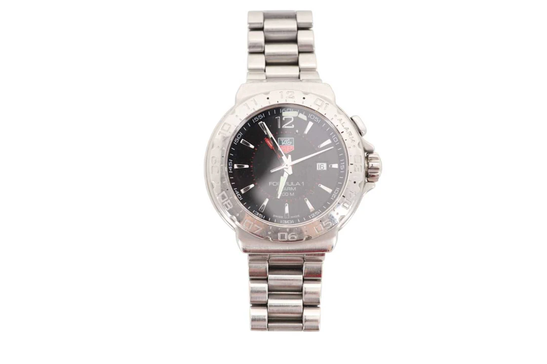 TAG HEUER FORMULA ONE ALARM STAINLESS STEEL QUARTZ WRIST WATCH