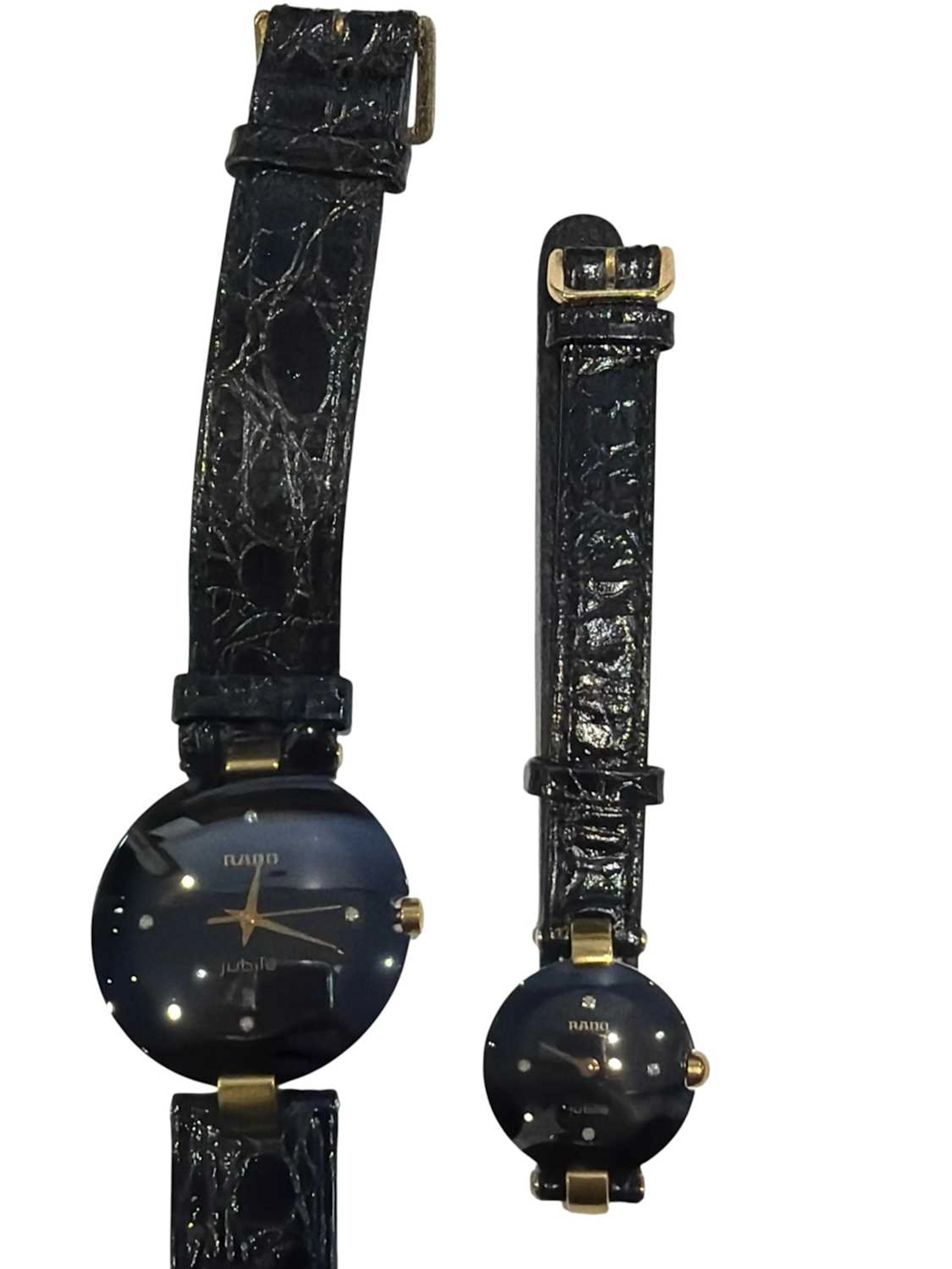 HIS AND HERS RADO WATCHES EARLY 21ST CENTURY