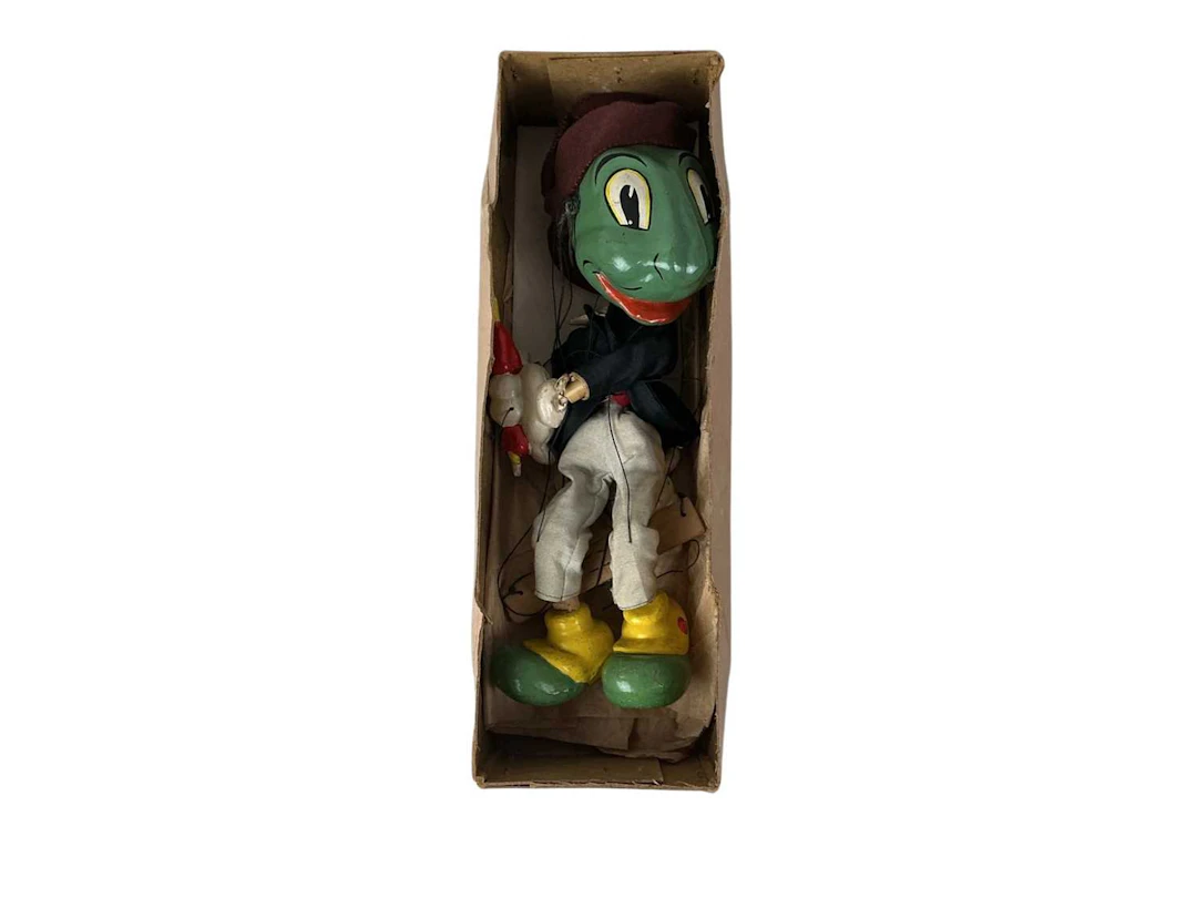 VINTAGE PELHAM PUPPET, MID 20TH CENTURY AND OTHER ITEMS