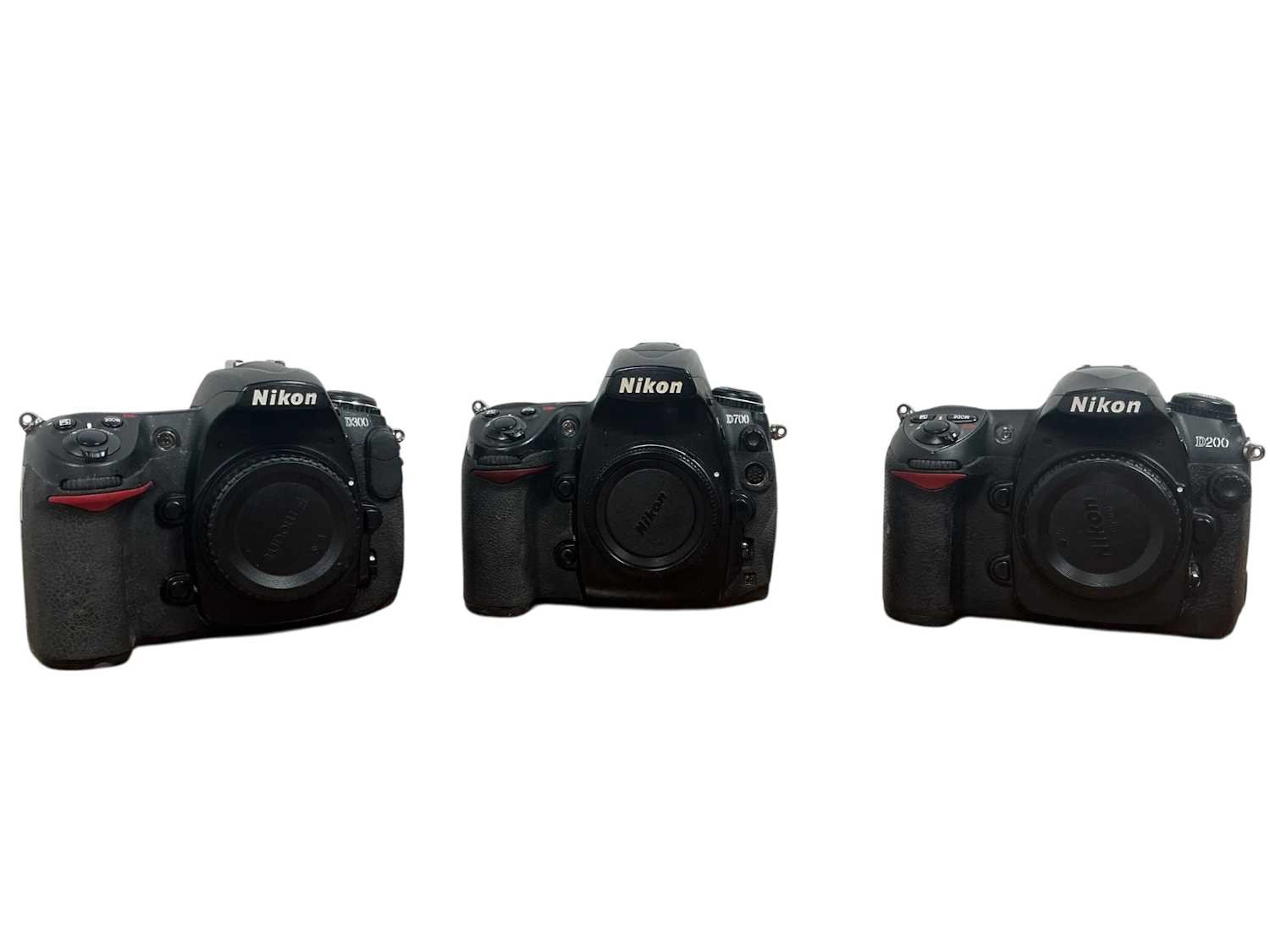 NIKON D700 CAMERA, EARLY 21ST CENTURY AND TWO OTHER CAMERAS
