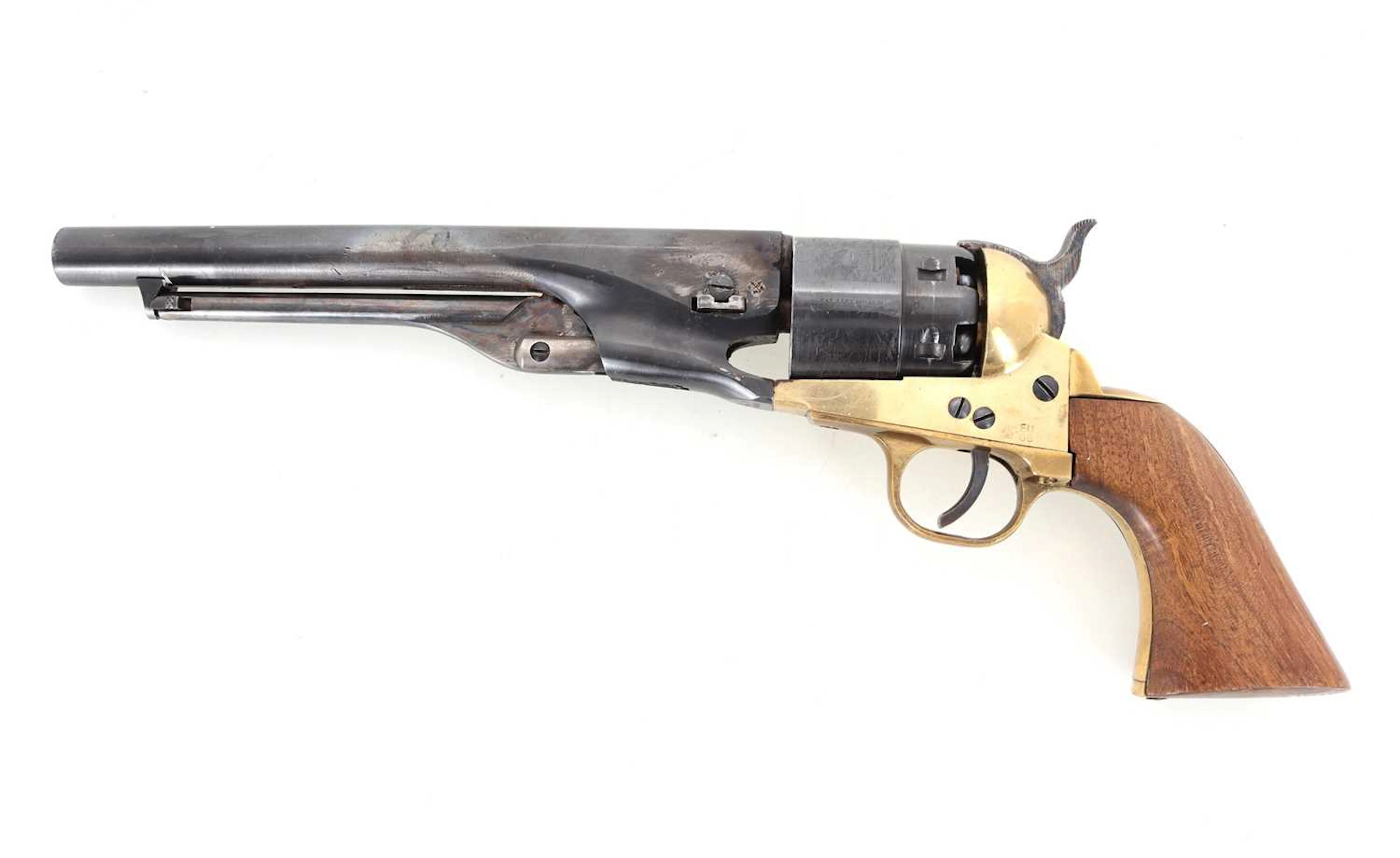 DEACTIVATED ITALIAN COPY OF AN 1860 ARMY PERCUSSION REVOLVER LATE 20TH CENTURY
