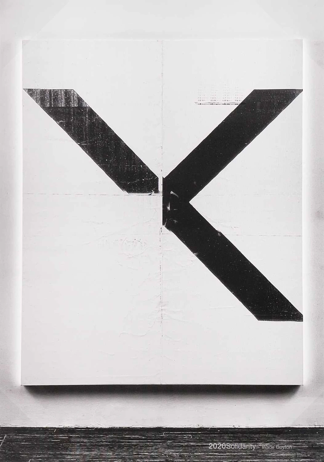 WADE GUYTON UNTITLED (WG3521), 2020